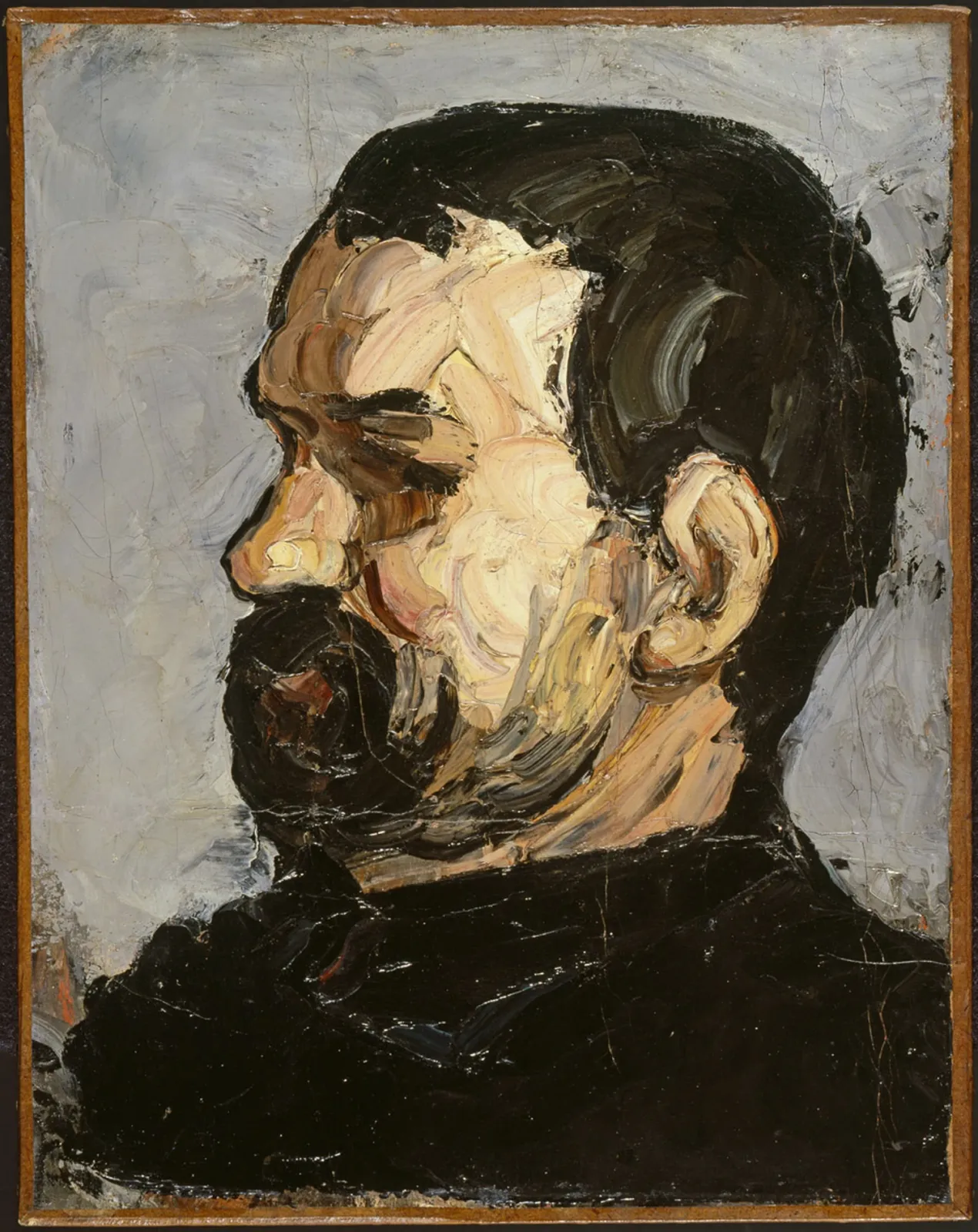 L'Oncle Dominique de profil, Paul Cézanne
