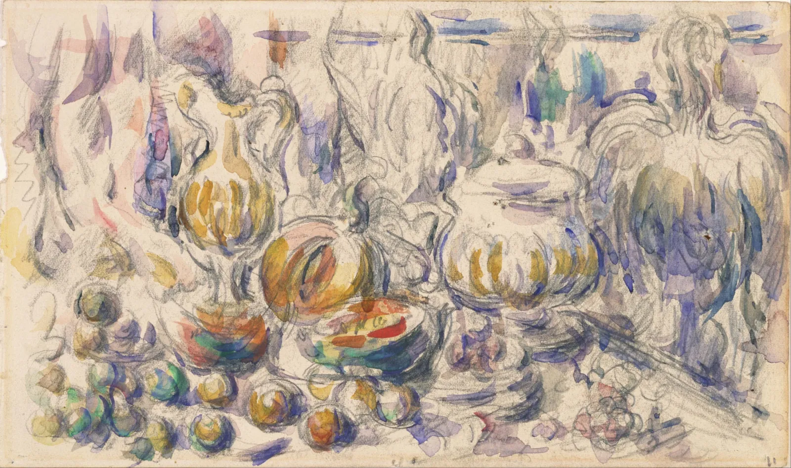 La buire et la soupière, Paul Cézanne
