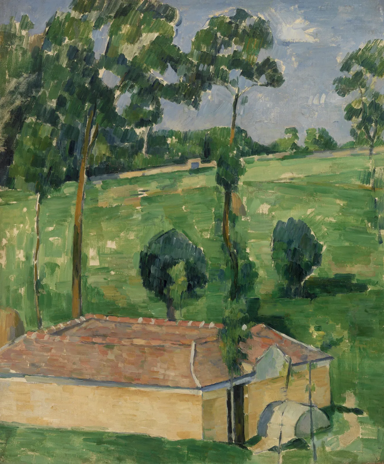 La Conduite d'eau, Paul Cézanne