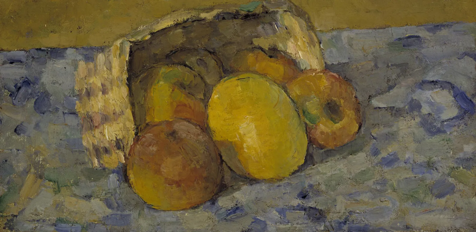 La Corbeille renversée, Paul Cézanne