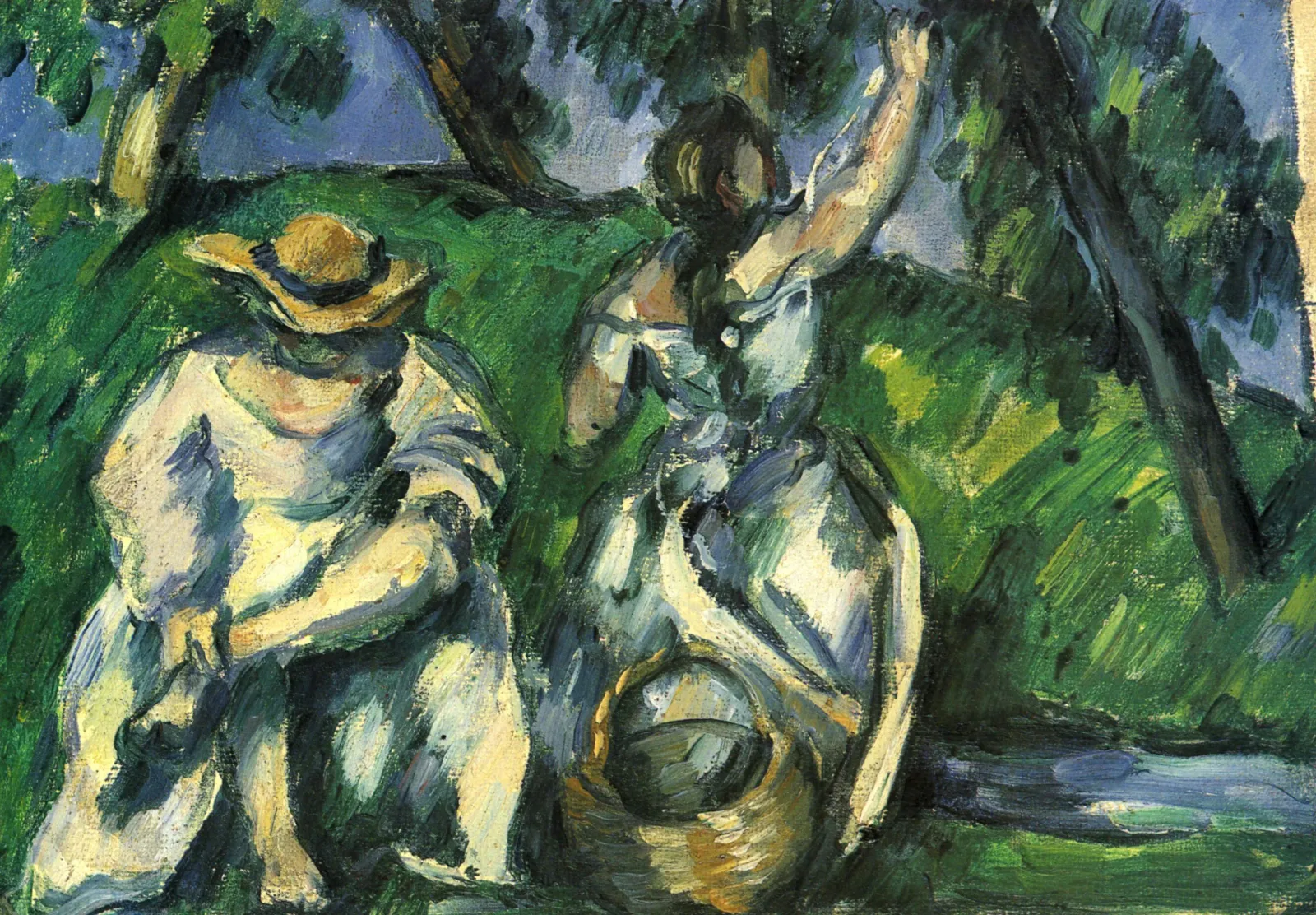 La Cueillette, Paul Cézanne