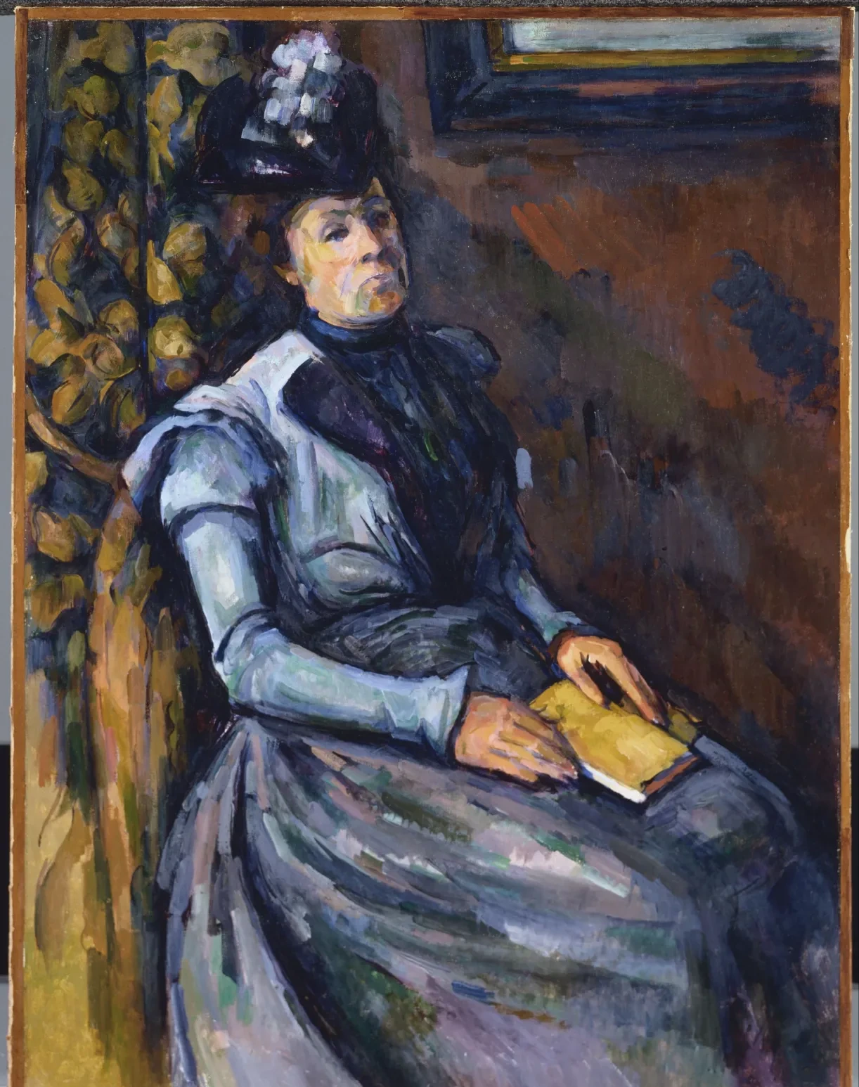 La Dame au livre, Paul Cézanne