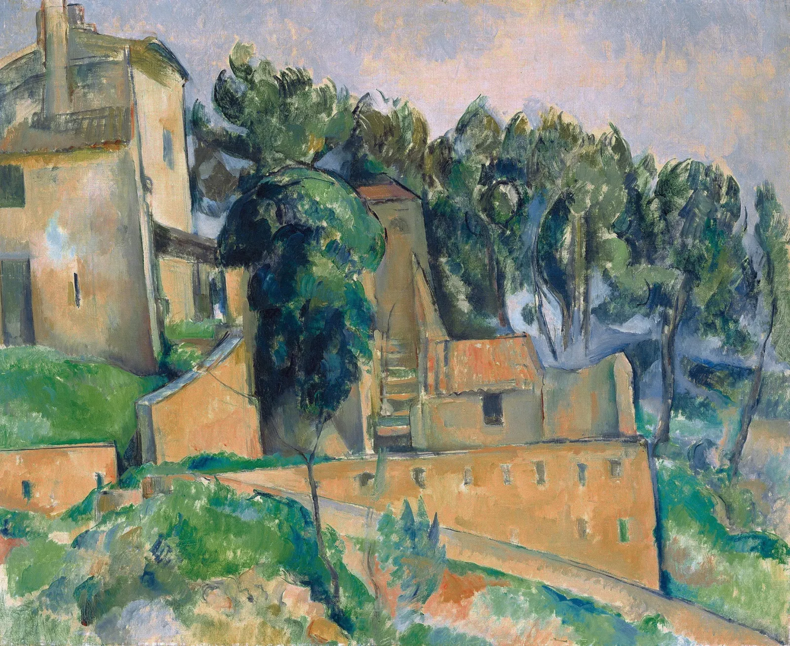La Maison de Bellevue, Paul Cézanne