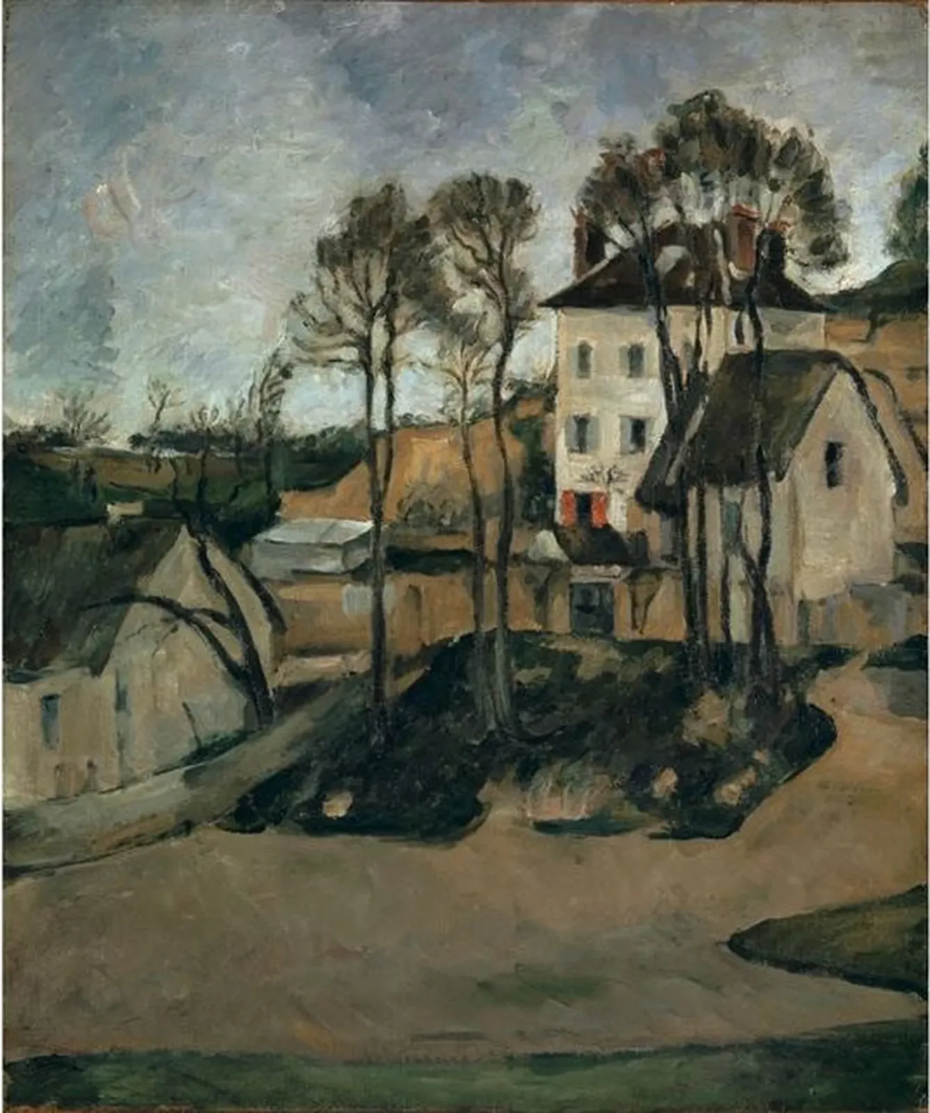 La maison du docteur Gachet à Auvers-sur-Oise, Paul Cézanne