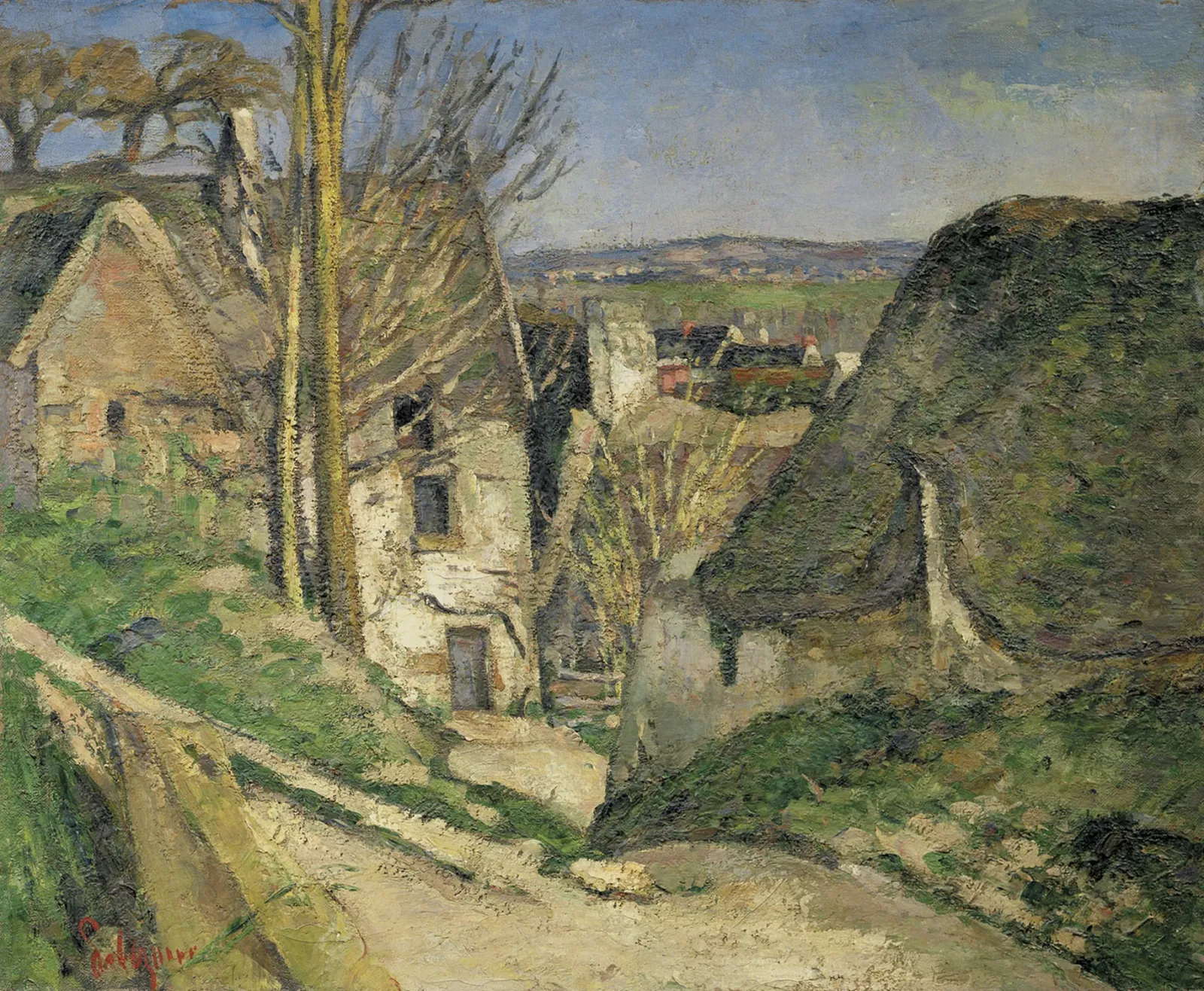 La Maison du pendu, Paul Cézanne