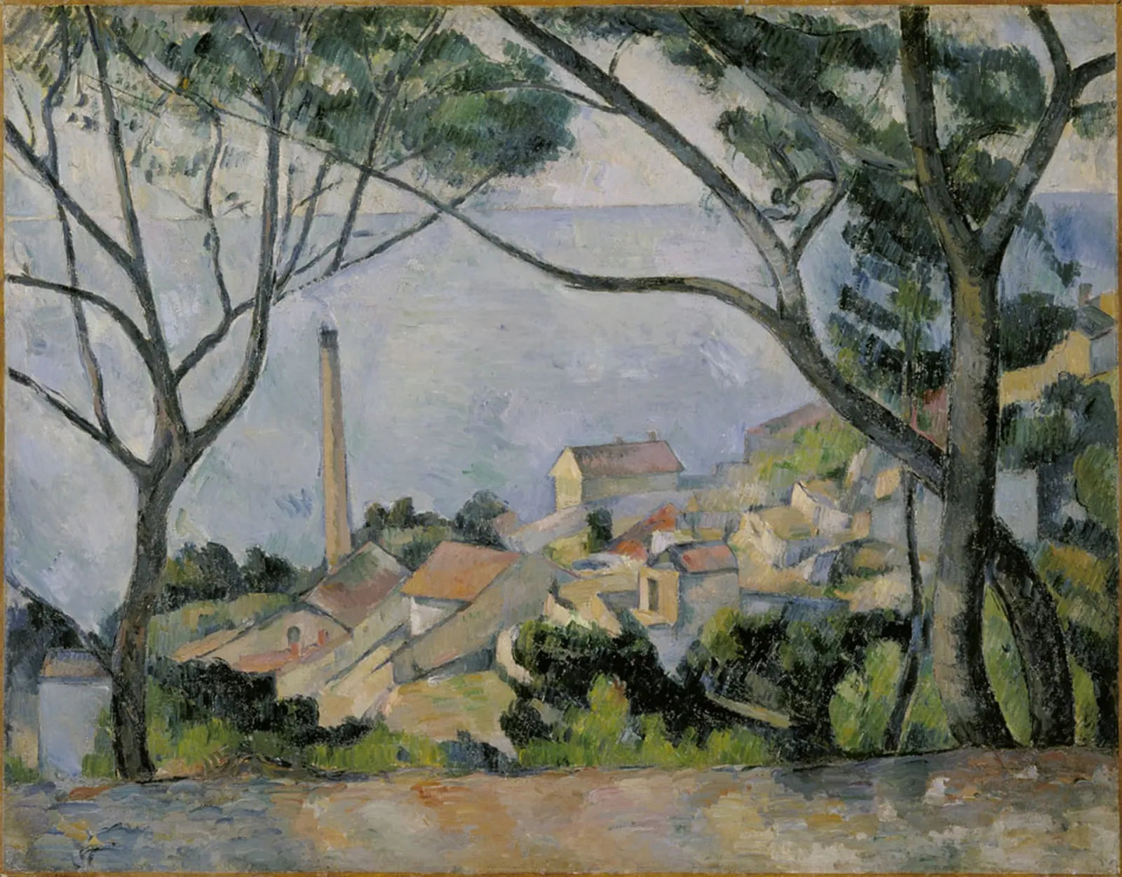 La mer à l'Estaque, Paul Cézanne
