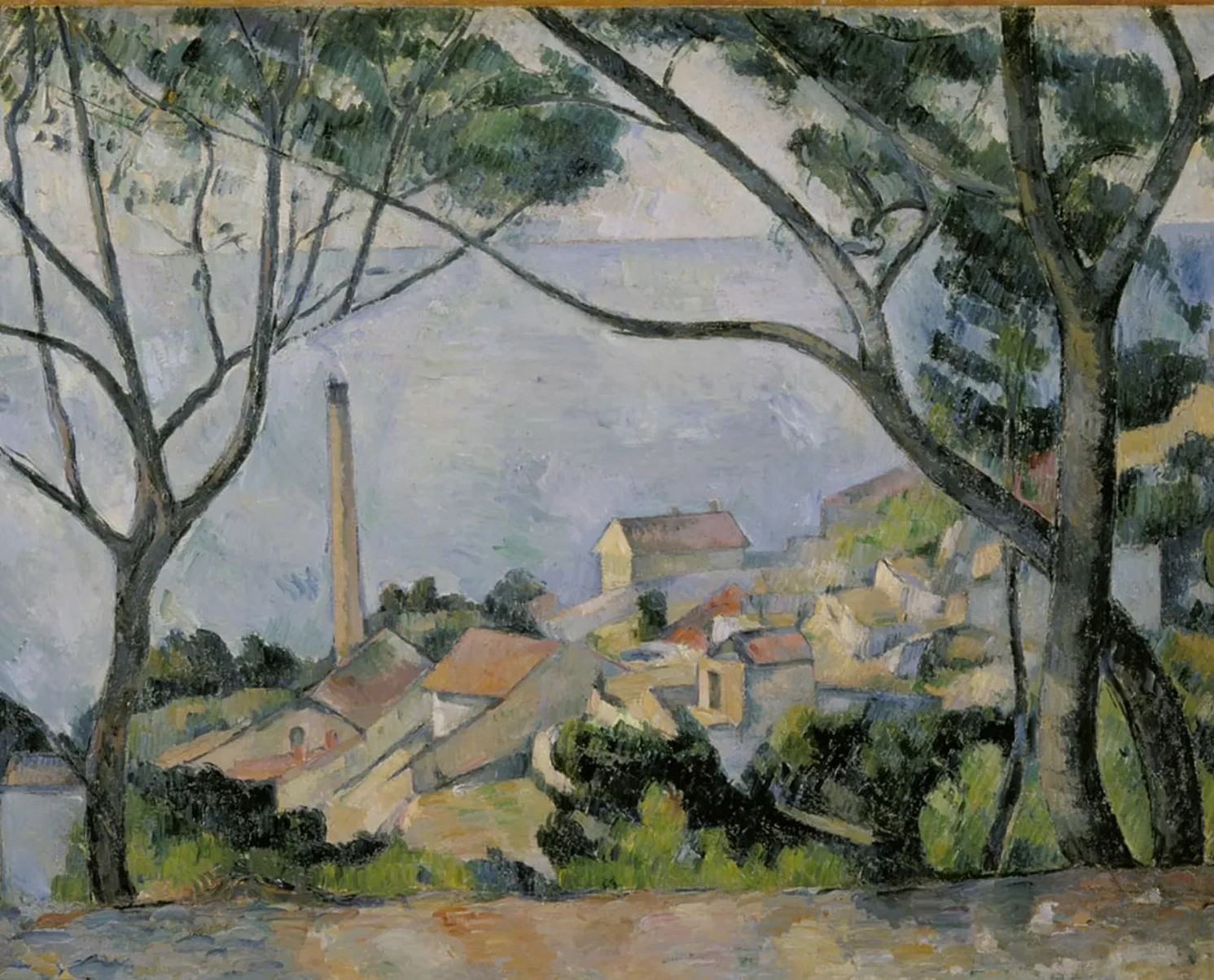 La mer à l'Estaque, Paul Cézanne