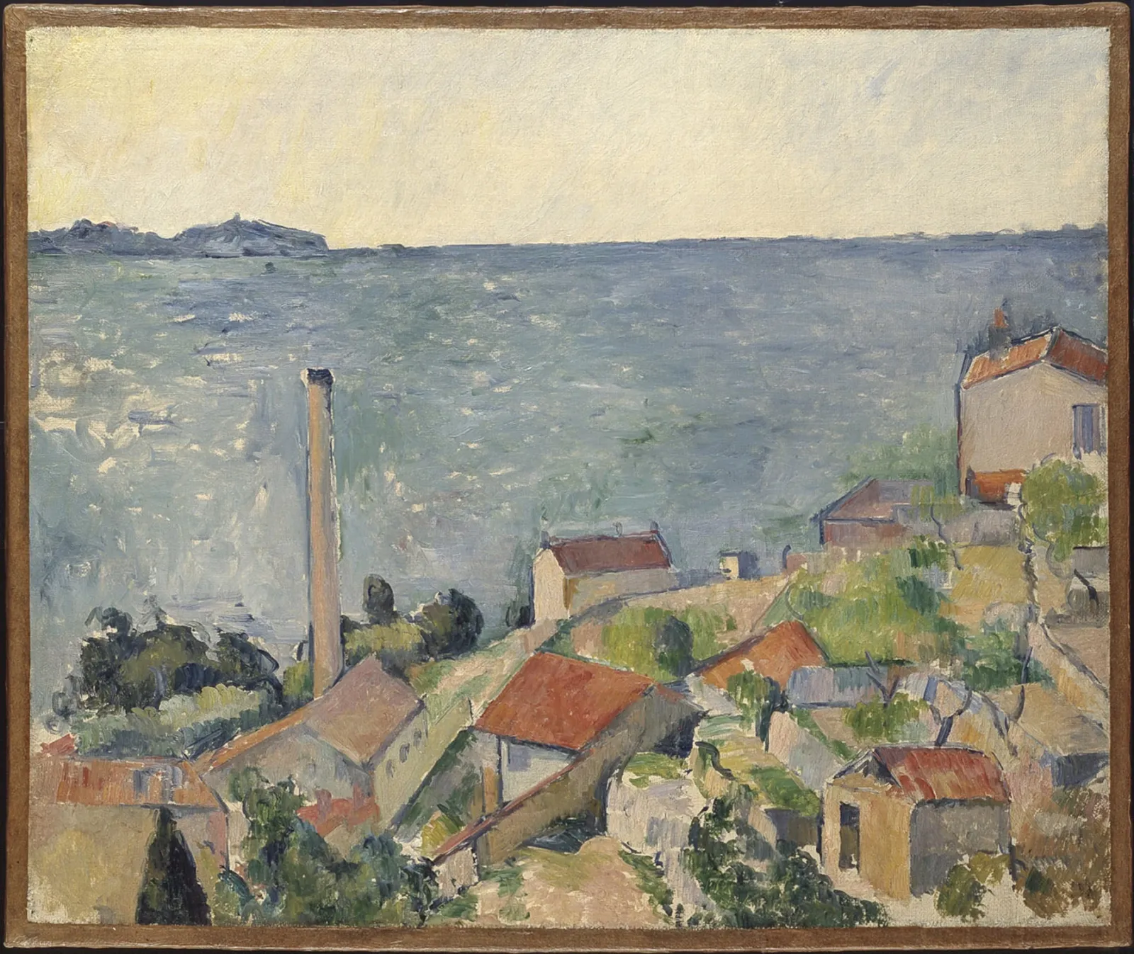La Mer à l'Estaque, Paul Cézanne