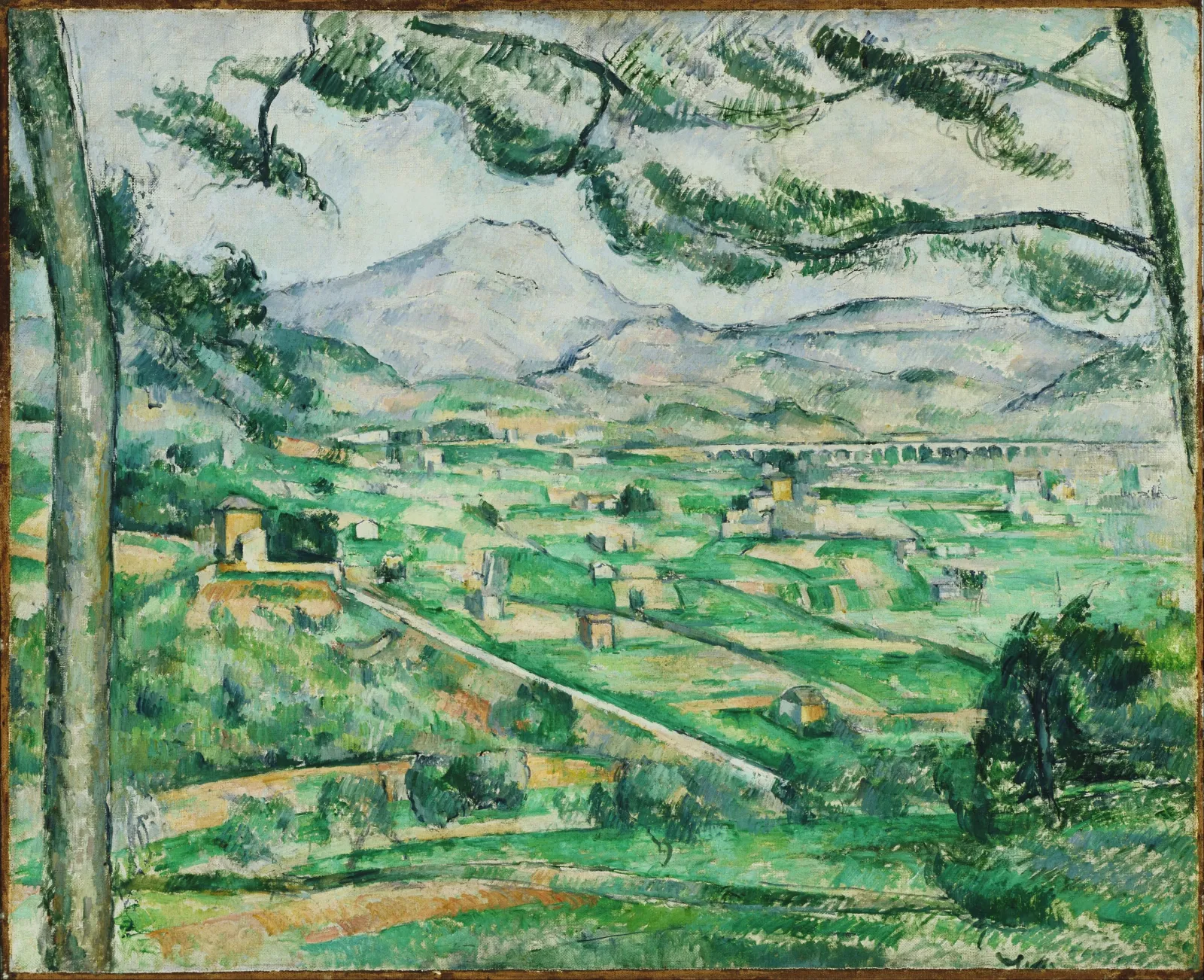 La Montagne Sainte-Victoire au grand pin, Paul Cézanne