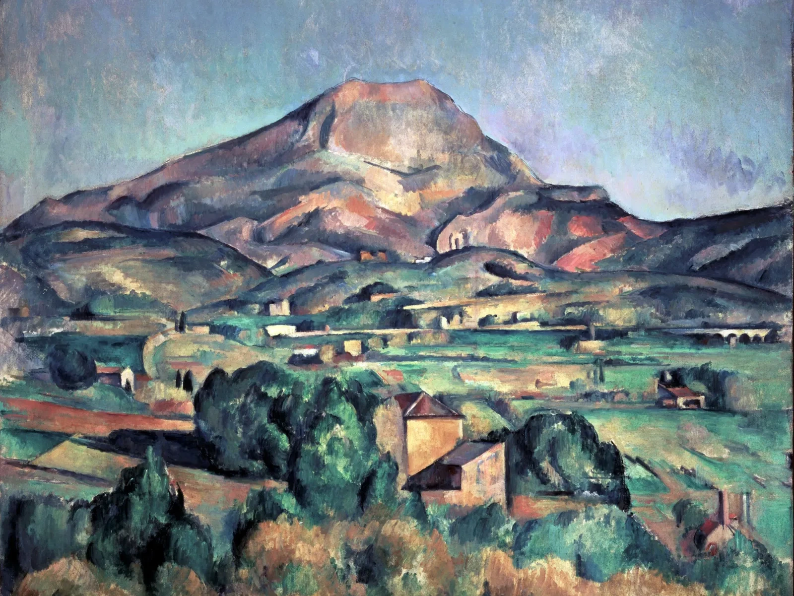 La Montagne Sainte-Victoire vue de Bellevue, Paul Cézanne