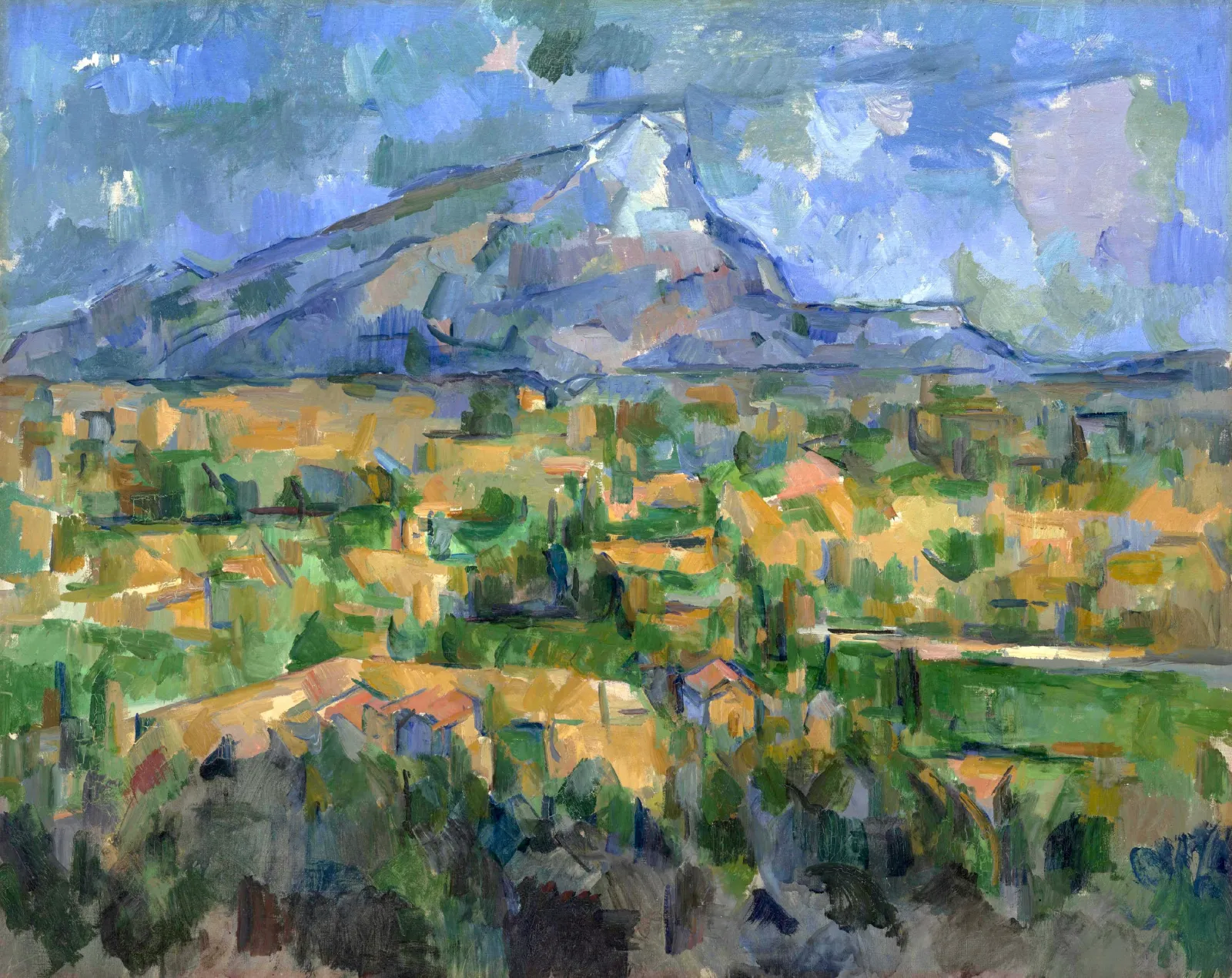 La Montagne Sainte-Victoire vue des Lauves, Paul Cézanne