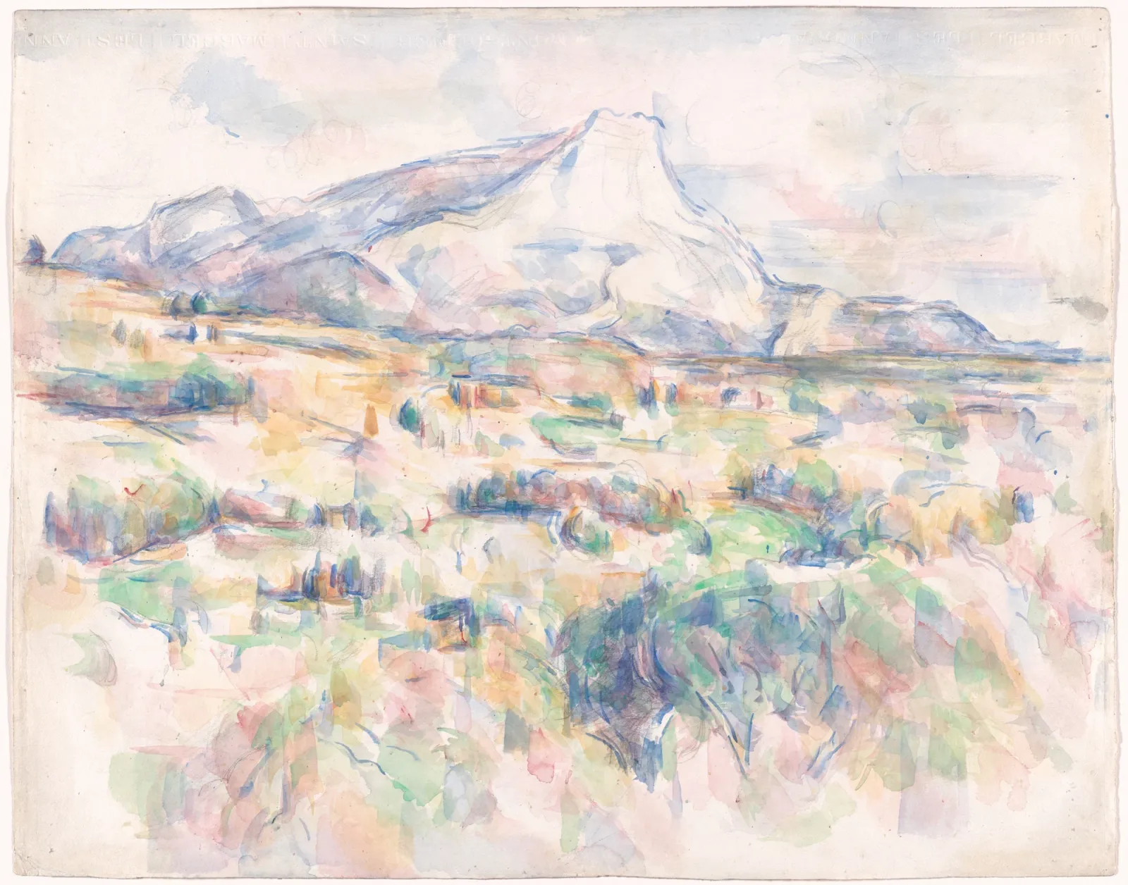 La Montagne Sainte-Victoire vue des Lauves, Paul Cézanne