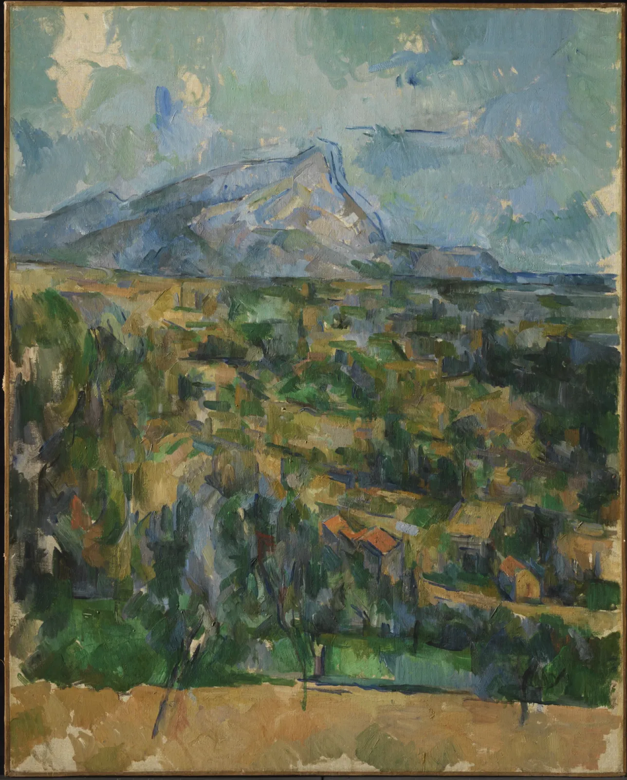 La Montagne Sainte-Victoire vue des Lauves, Paul Cézanne