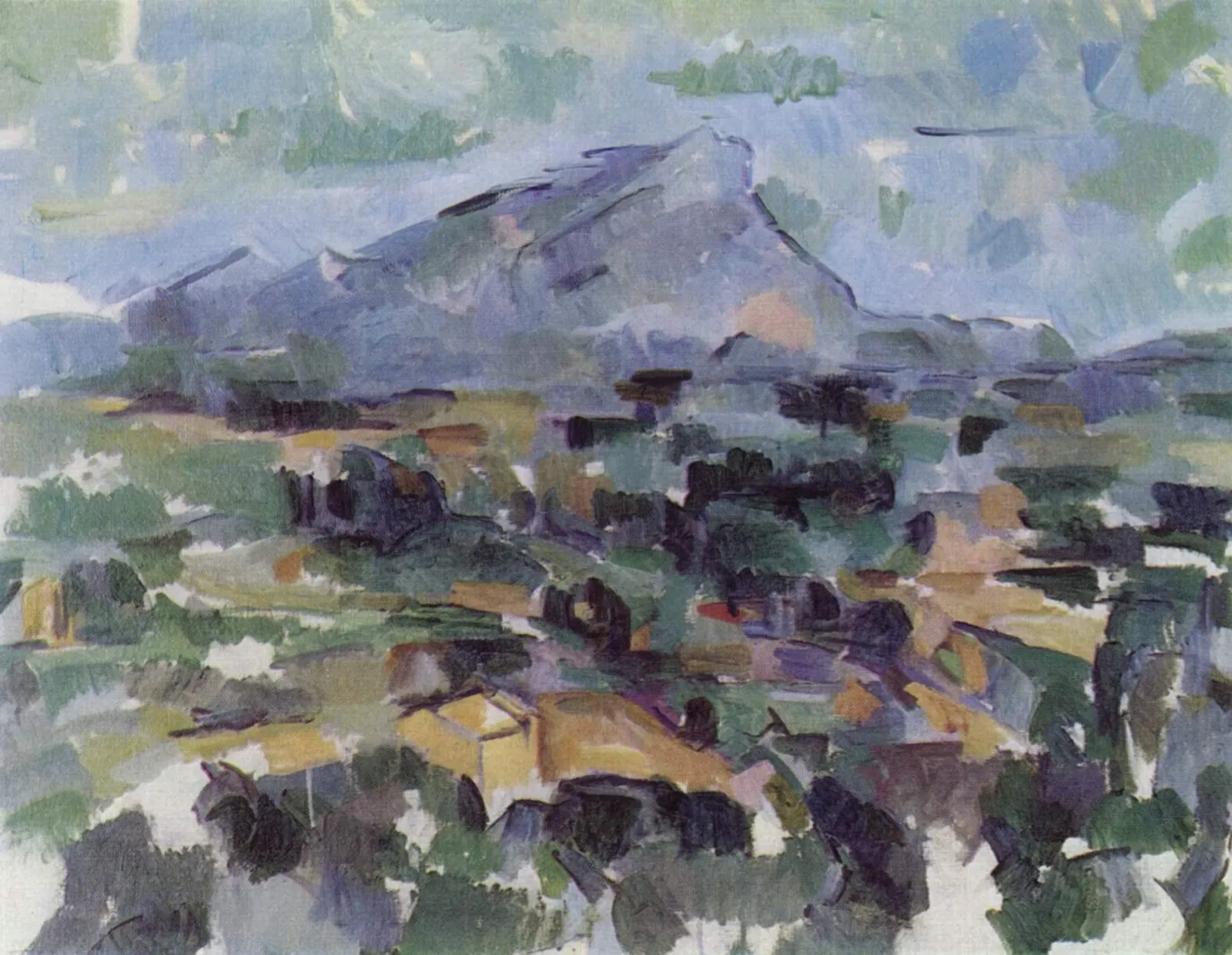 La Montagne Sainte-Victoire vue des Lauves, Paul Cézanne