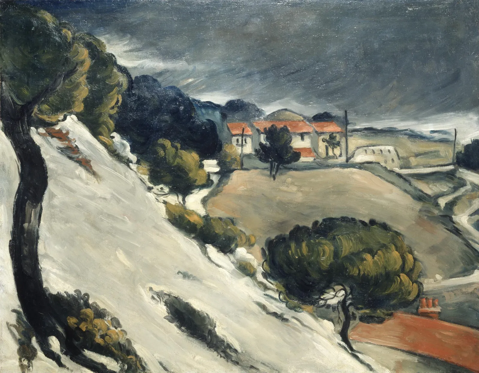 La Neige fondue à l'Estaque, Paul Cézanne