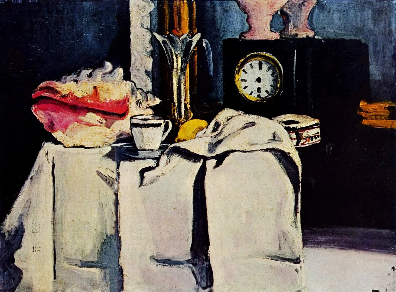 La Pendule noire, Paul Cézanne