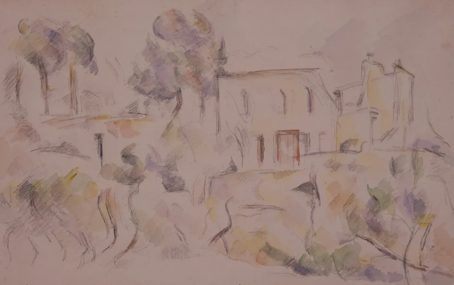 La remise à Château Noir, Paul Cézanne