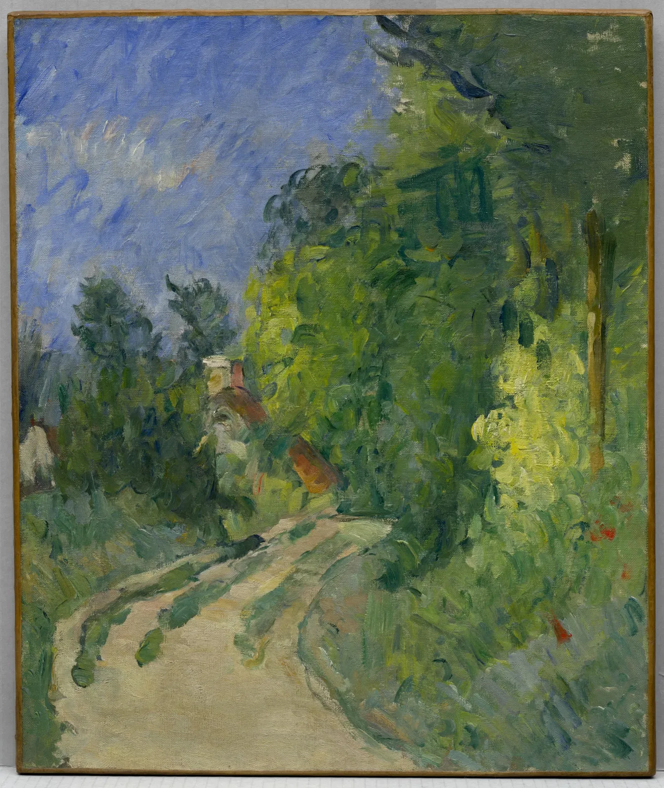 La Route tournant en sous-bois, Paul Cézanne