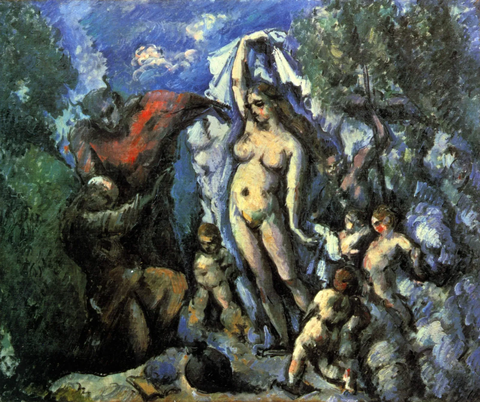 La Tentation de saint Antoine, Paul Cézanne