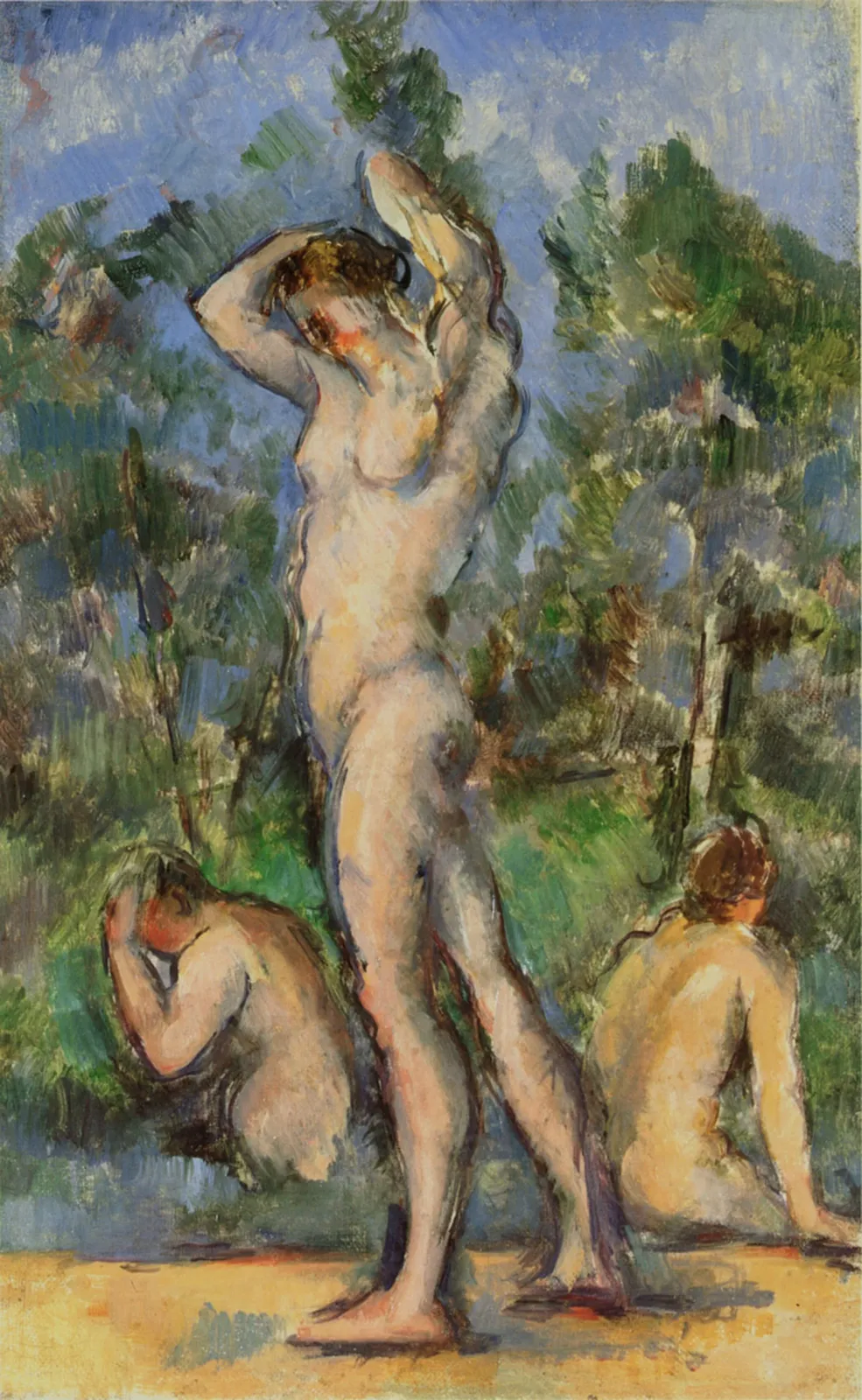 Le bain, Paul Cézanne