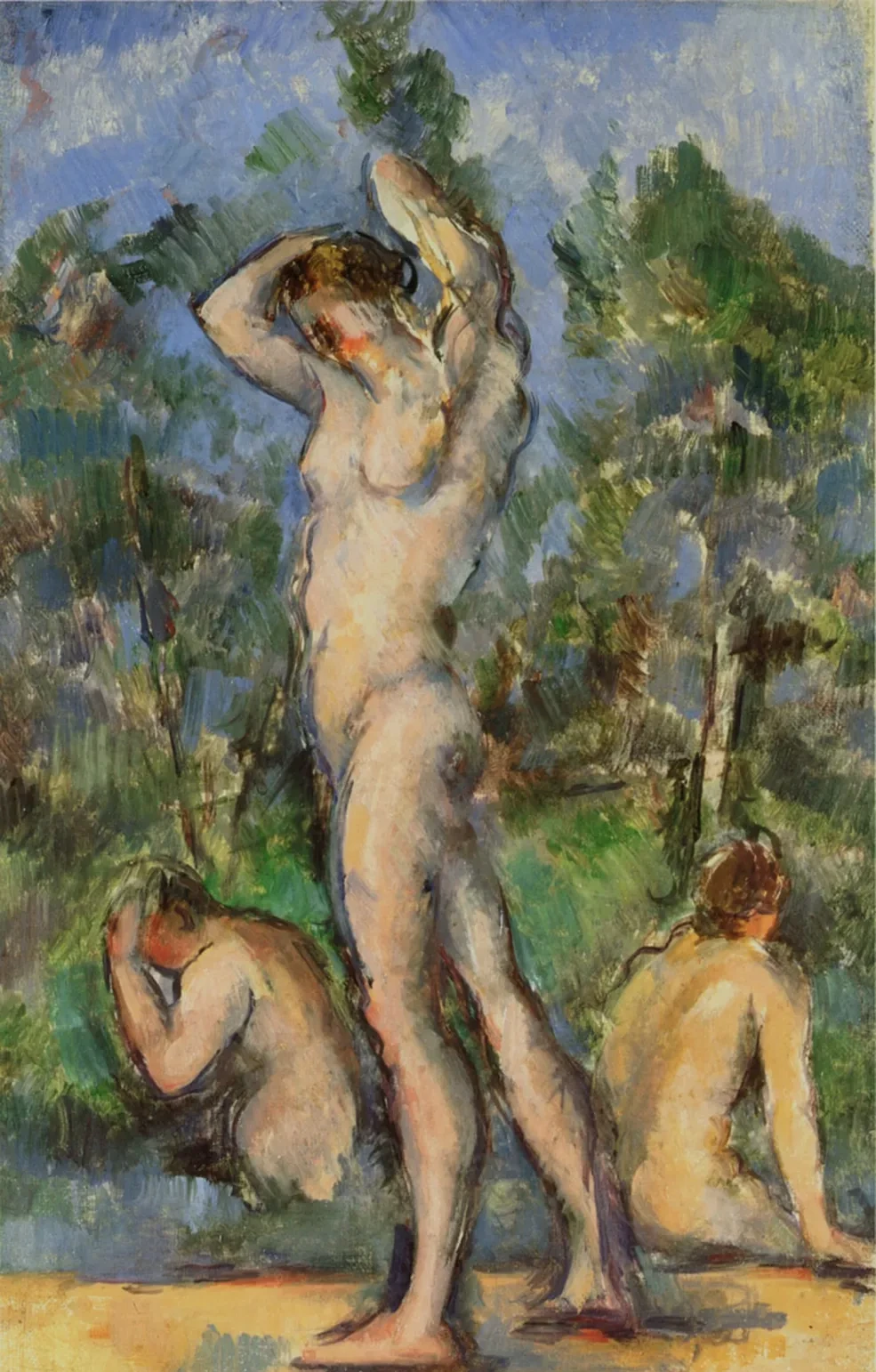 Le bain, Paul Cézanne
