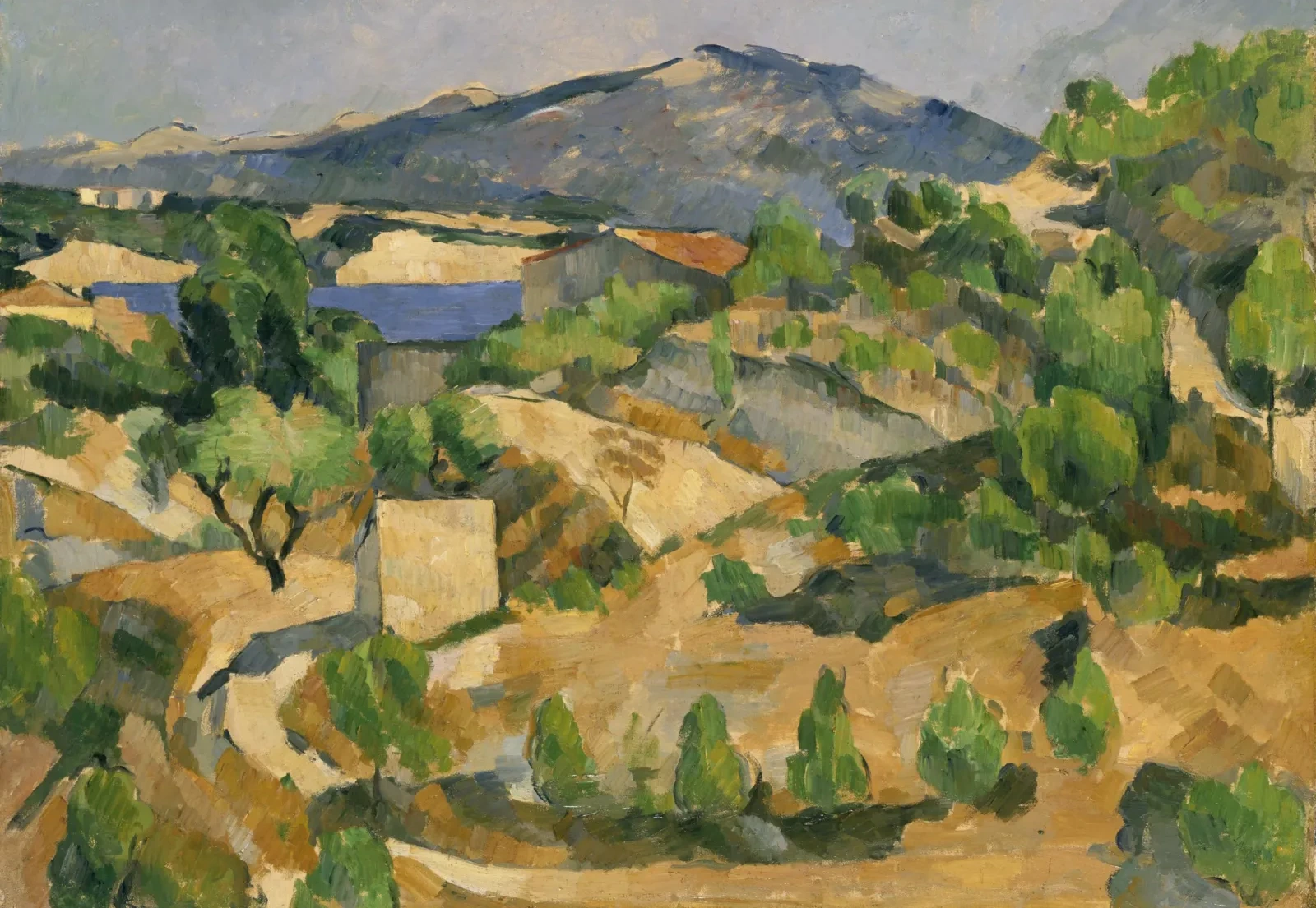 Le Barrage de François Zola, Paul Cézanne