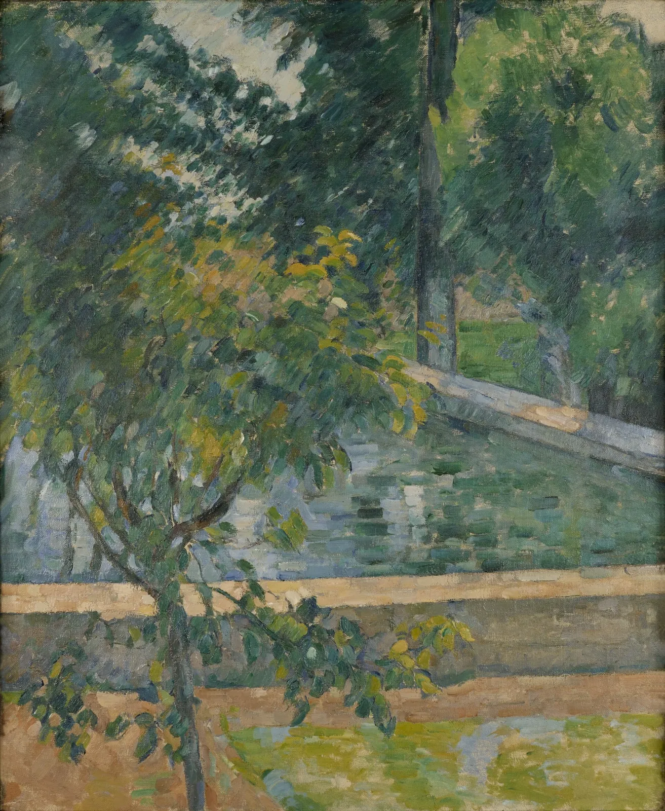 Le Bassin du Jas de Bouffan, Paul Cézanne