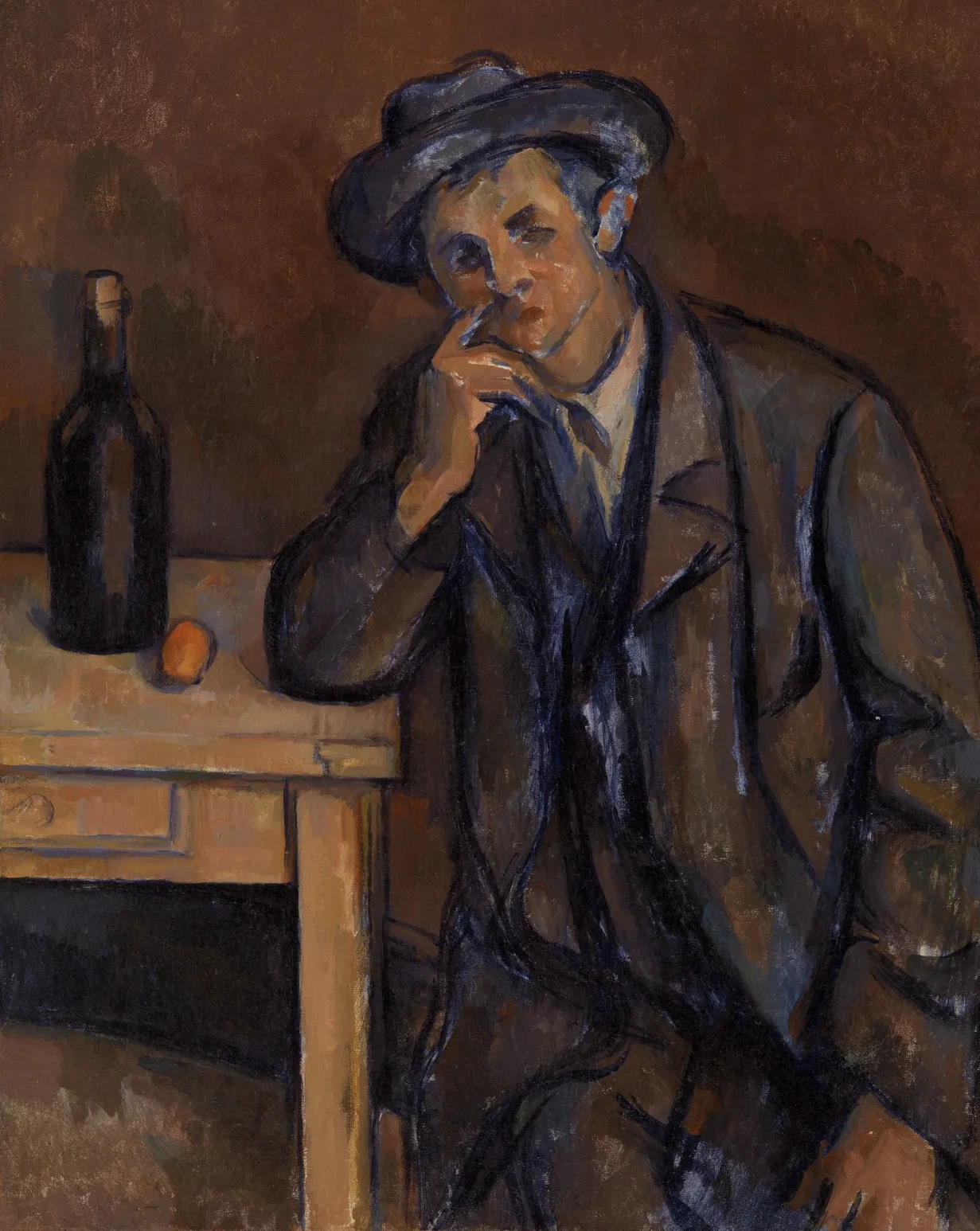 Le Buveur, Paul Cézanne