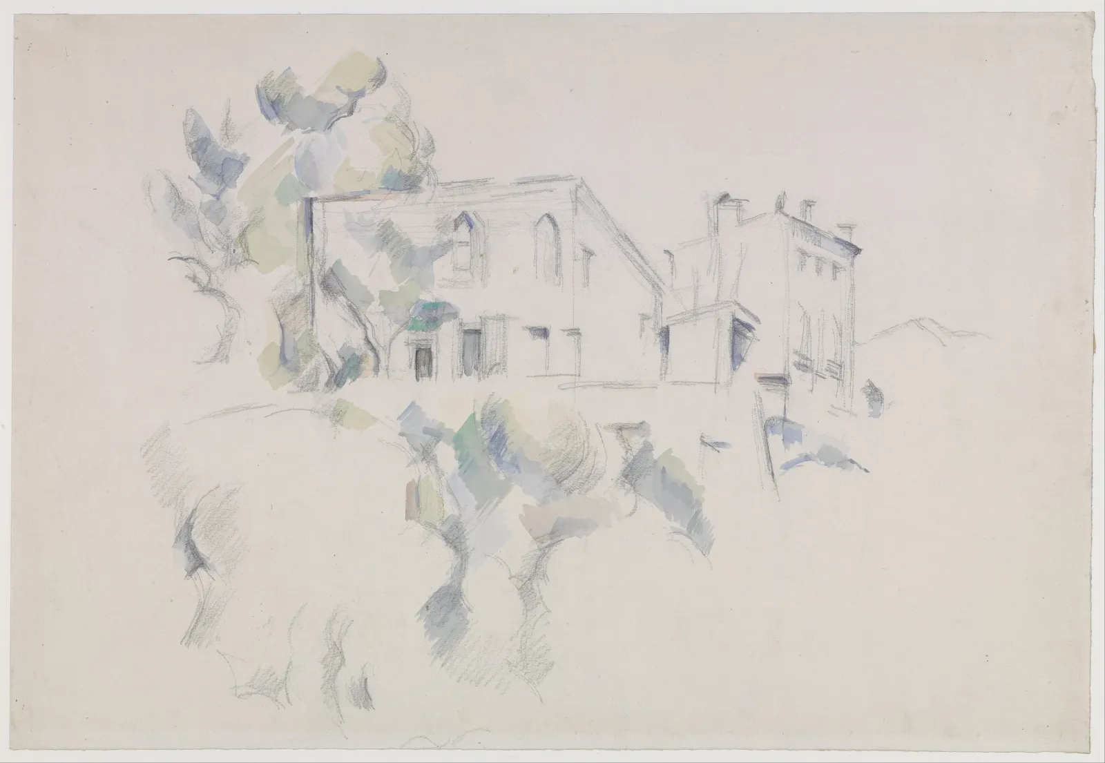 Le Château Noir, Paul Cézanne