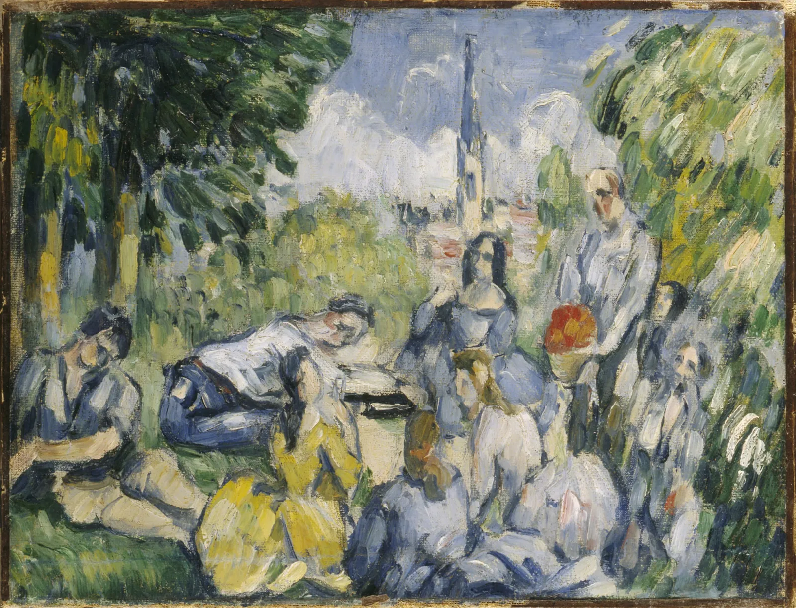 Le Déjeuner sur l'herbe, Paul Cézanne