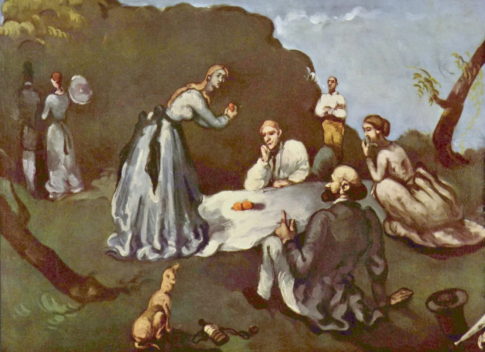 Le Déjeuner sur l'herbe, Paul Cézanne