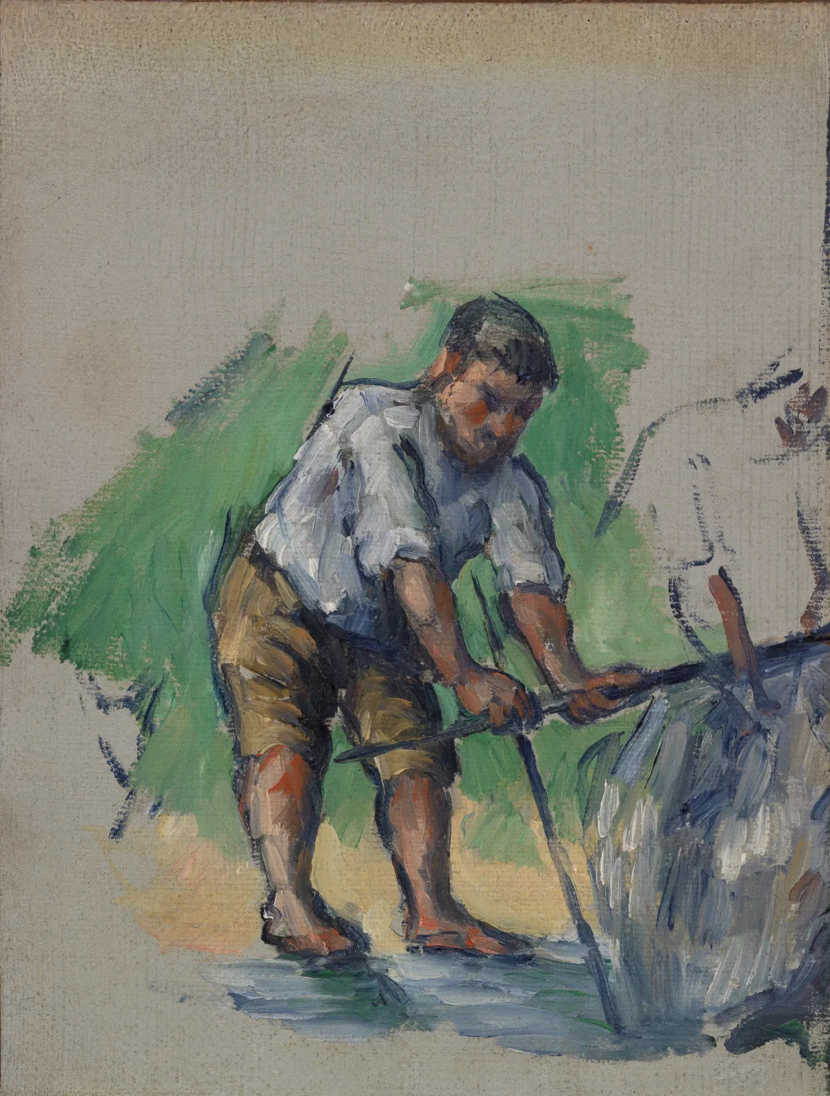 Le Foreur, Paul Cézanne