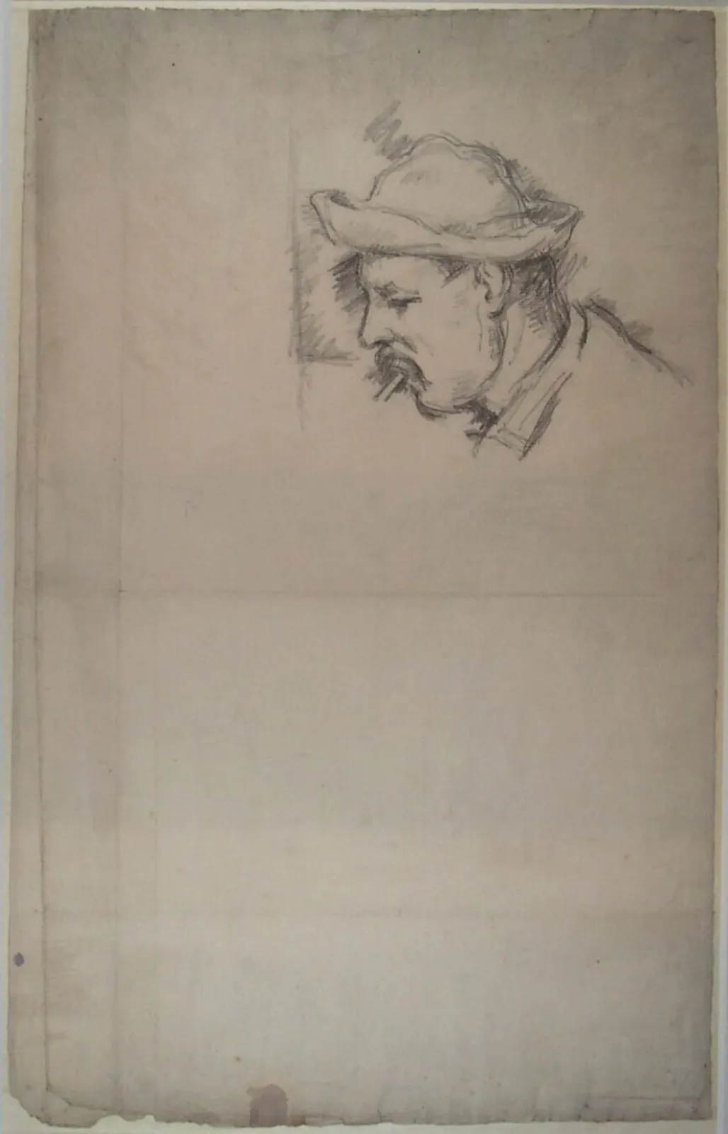 Le fumeur, Paul Cézanne