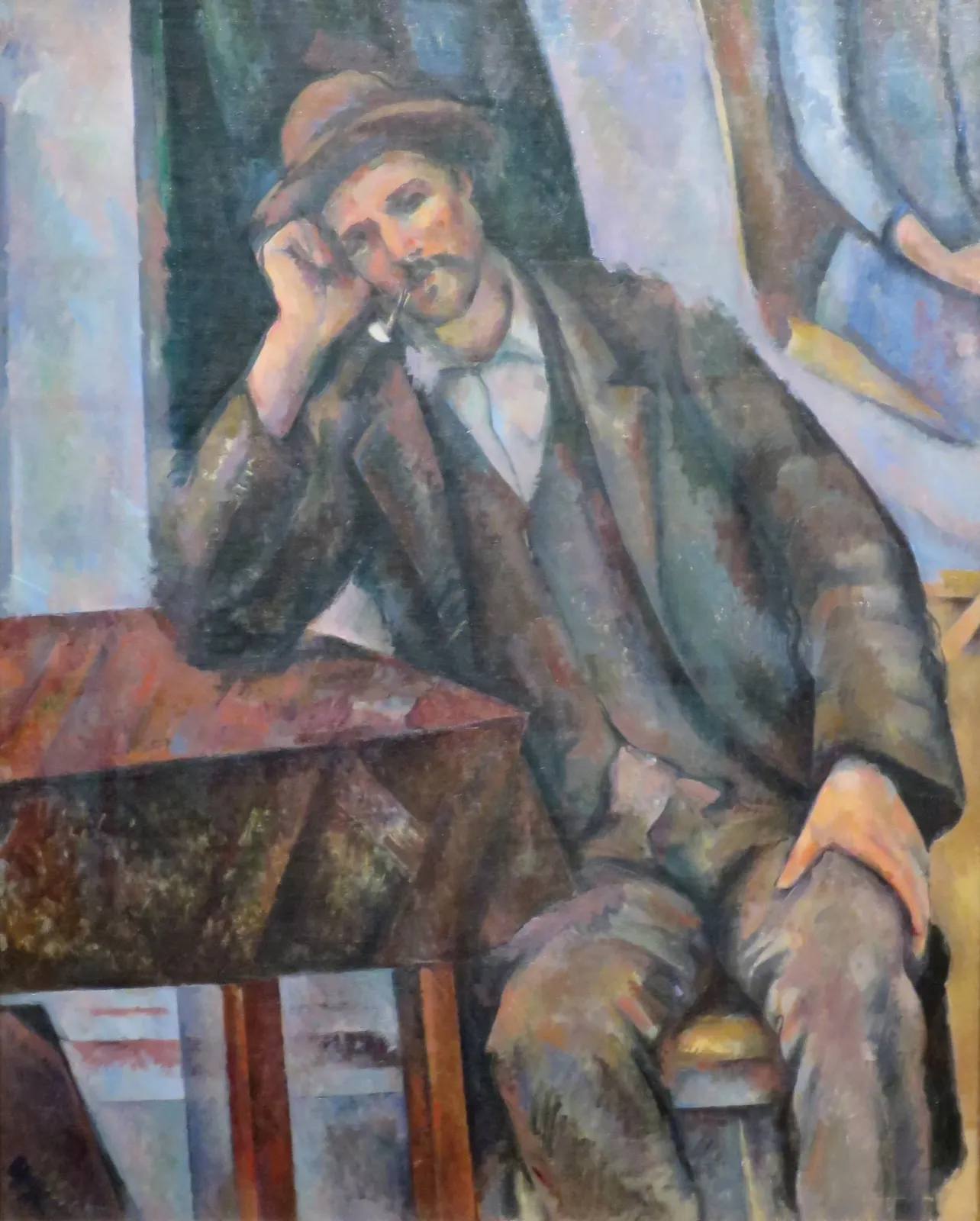 Le Fumeur de pipe accoudé, Paul Cézanne