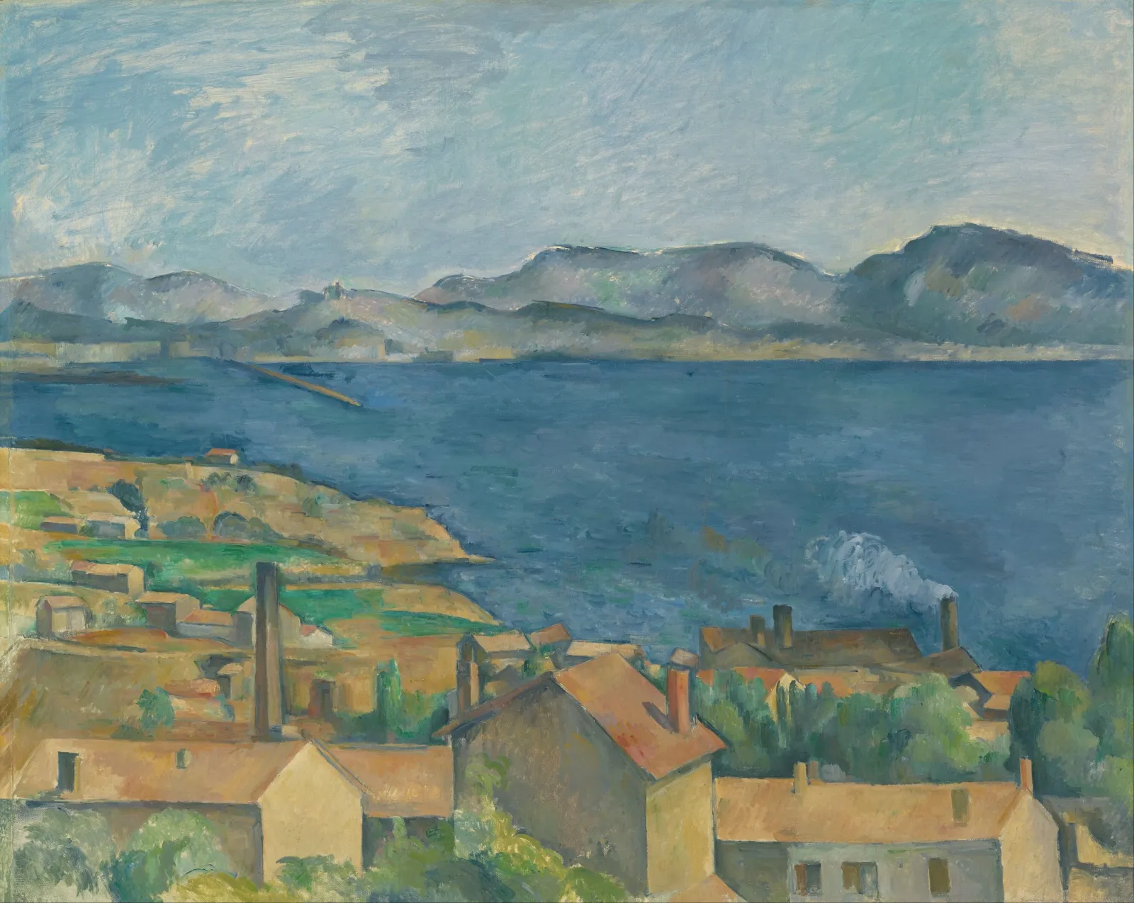 Le Golfe de Marseille vu de l'Estaque, Paul Cézanne