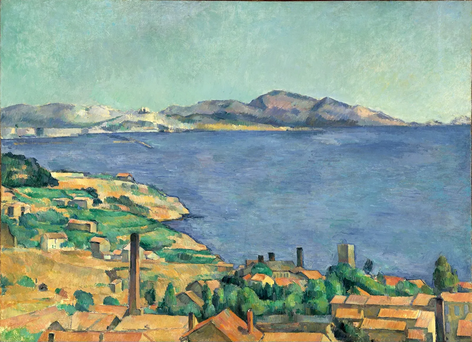 Le golfe de Marseille vu de l'Estaque, Paul Cézanne