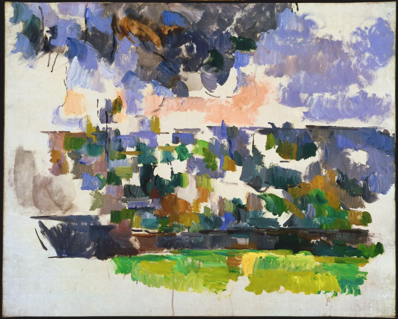 Le Jardin des Lauves, Paul Cézanne