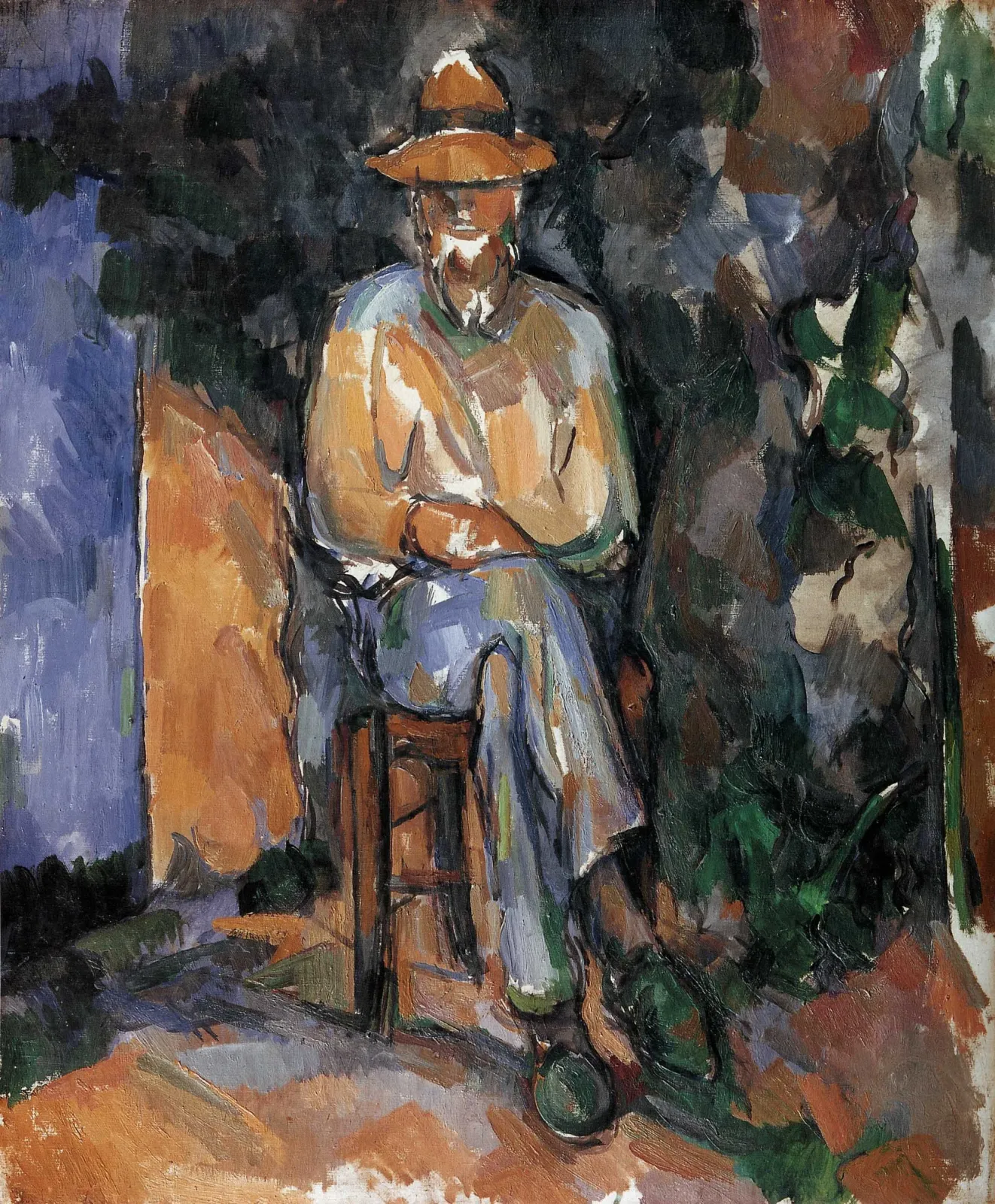 Le Jardinier Vallier, Paul Cézanne