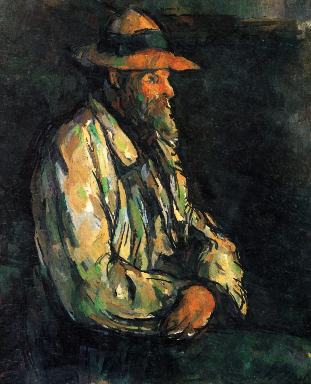 Le Jardinier Vallier, Paul Cézanne