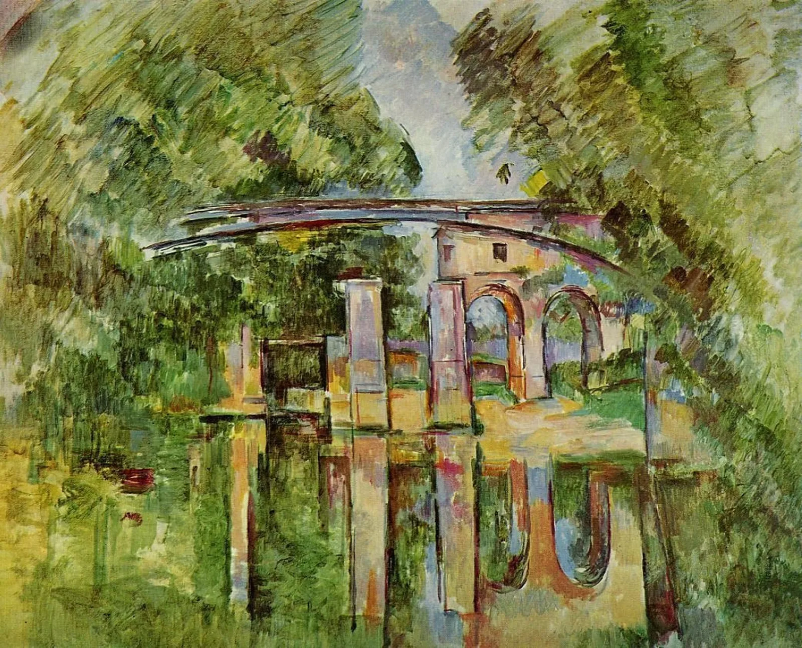 Le Moulin brûlé à Maisons-Alfort, Paul Cézanne