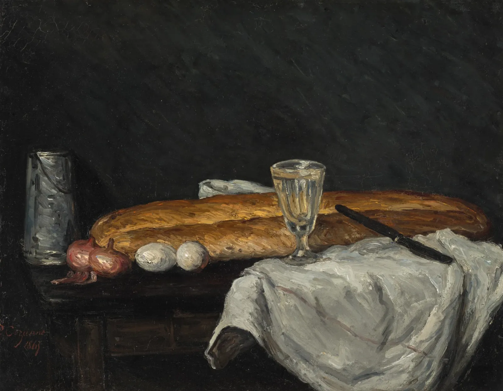 Le Pain et les Œufs, Paul Cézanne