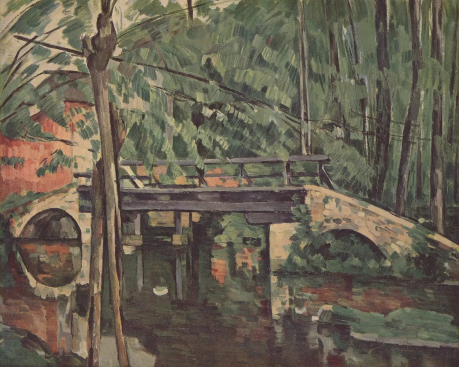 Le Pont de Maincy, Paul Cézanne