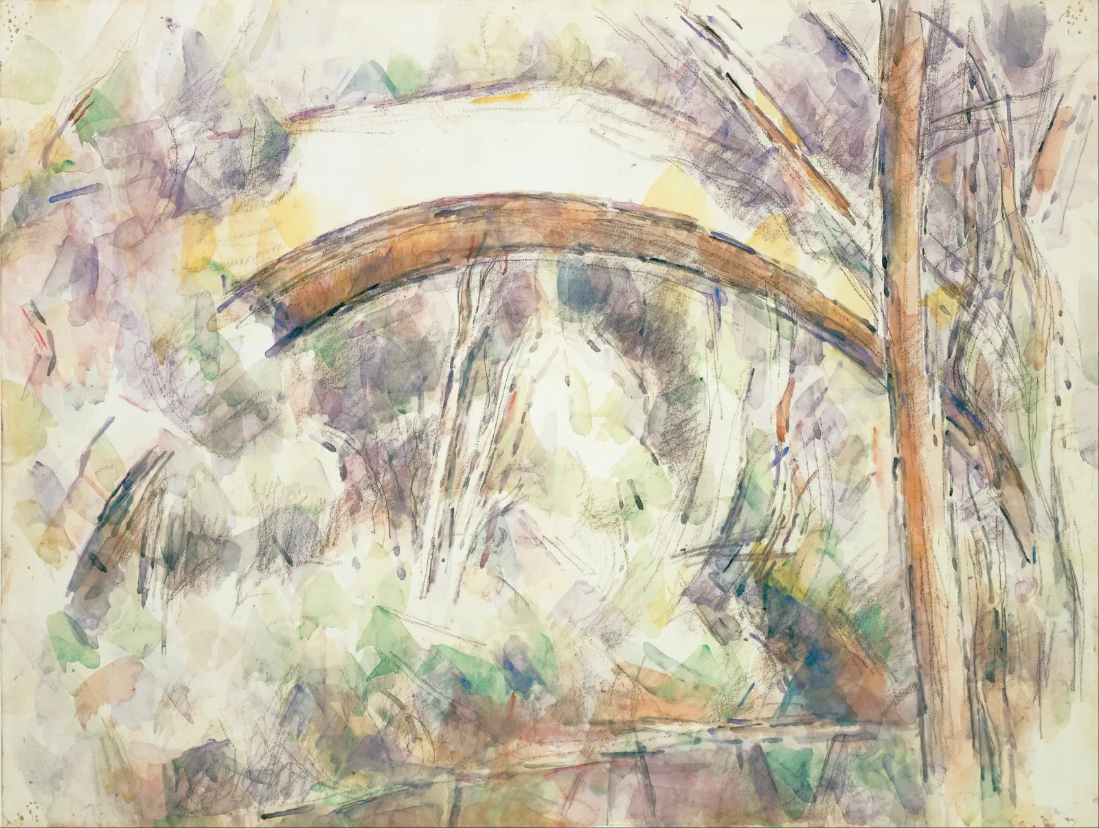 Le Pont des Trois Sautets, Paul Cézanne