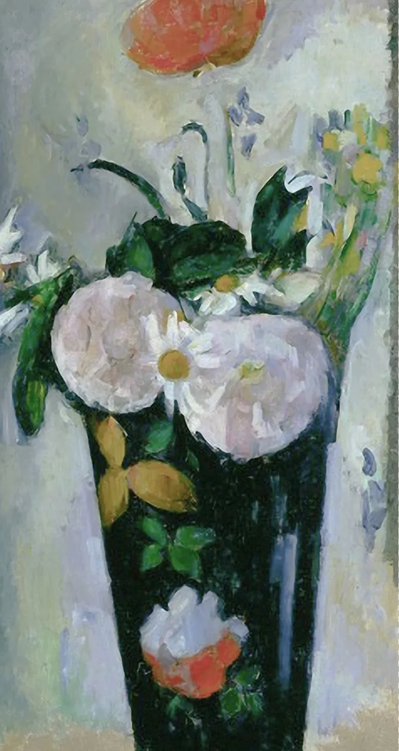 Le vase bleu sombre, III, Paul Cézanne