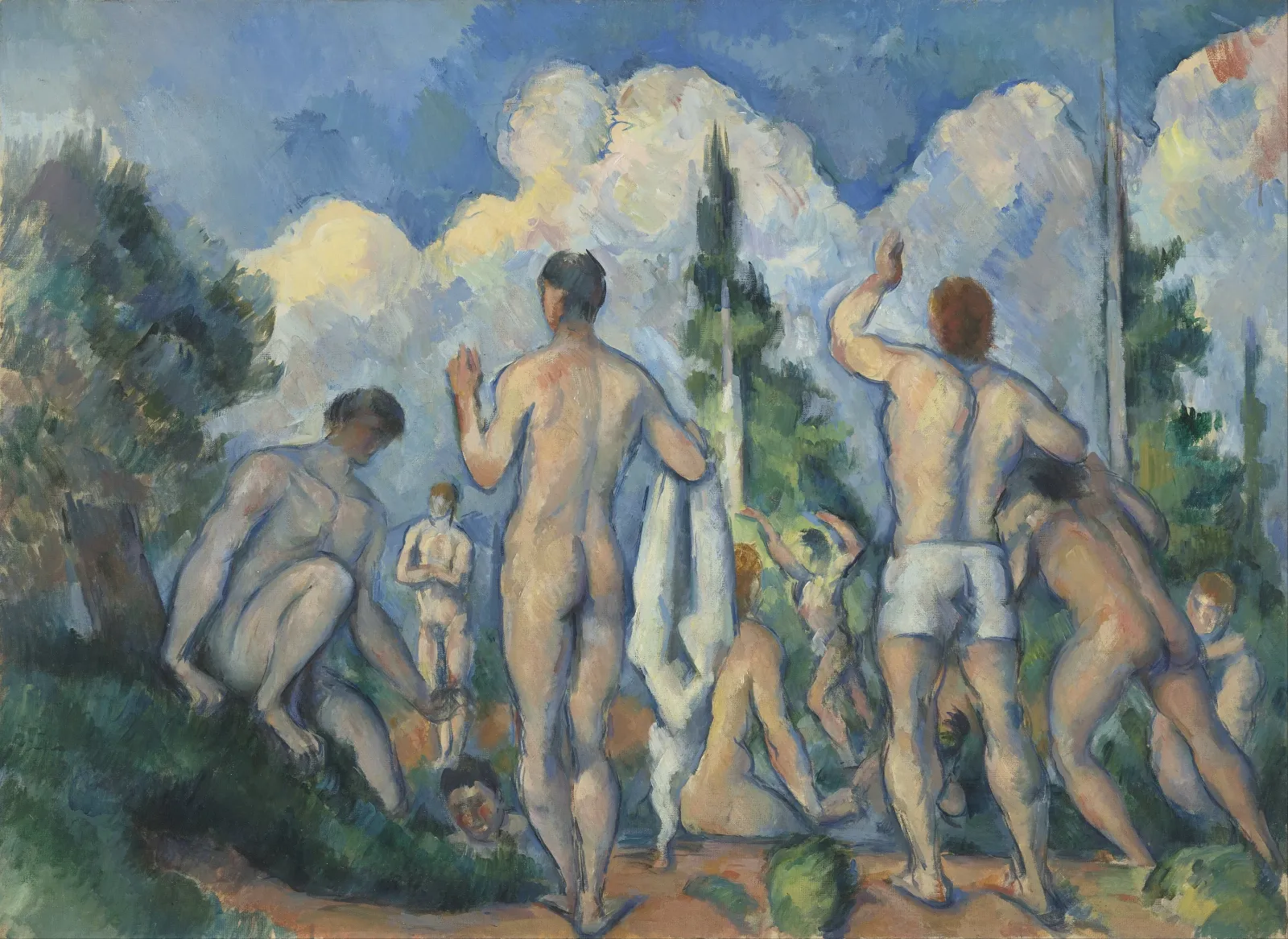 Les Baigneurs, Paul Cézanne