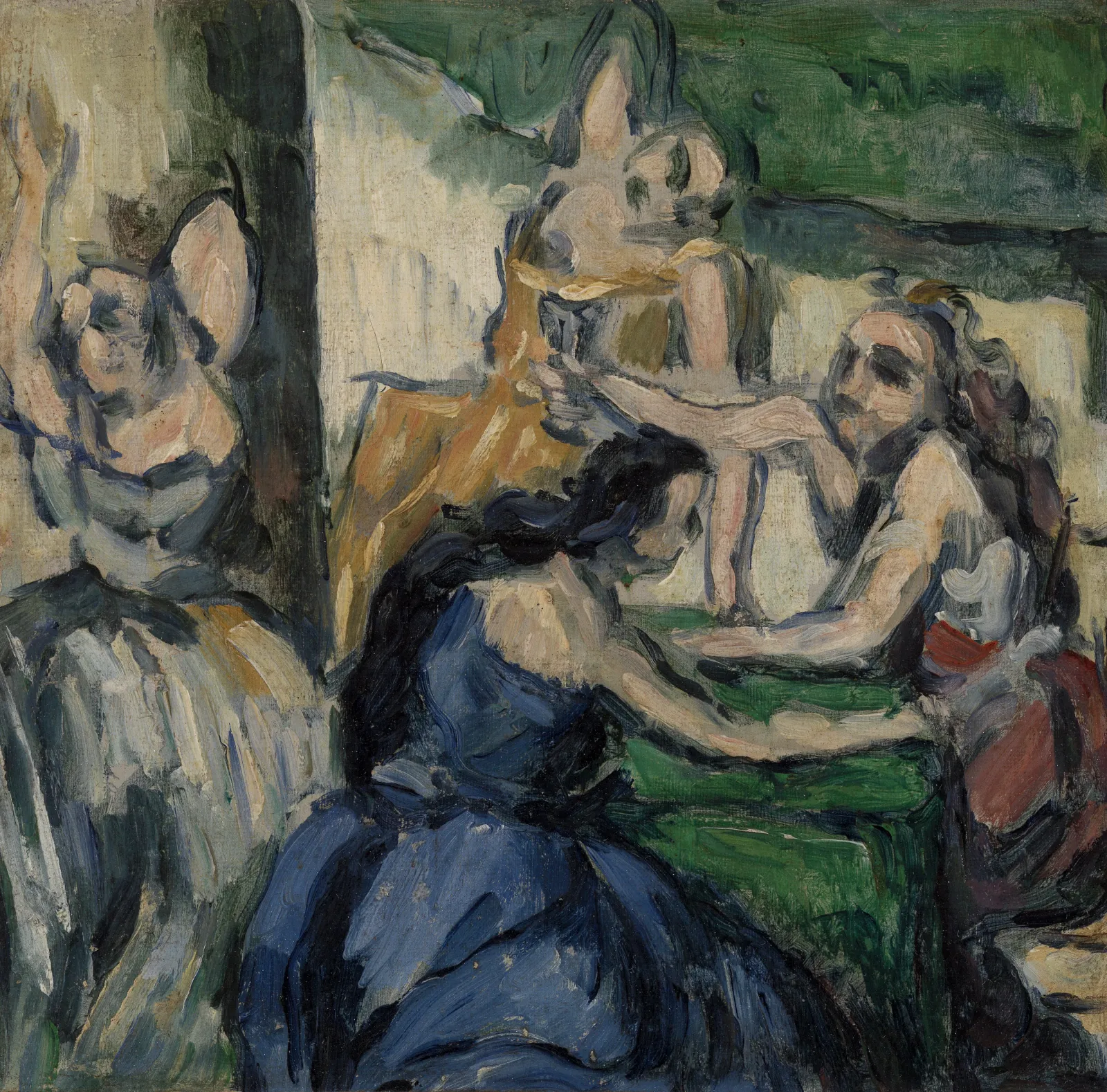Les Courtisanes, Paul Cézanne