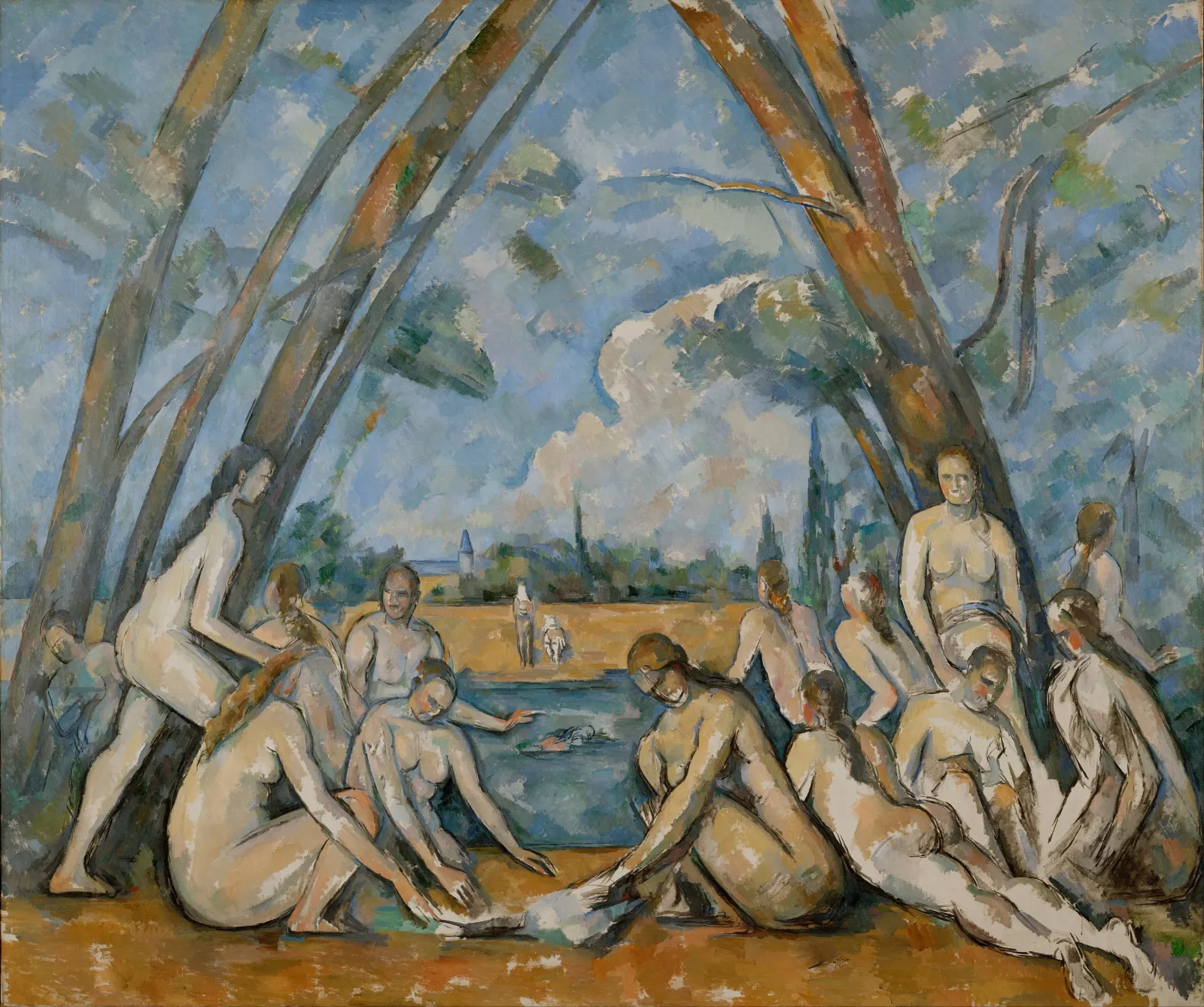 Les Grandes Baigneuses, Paul Cézanne