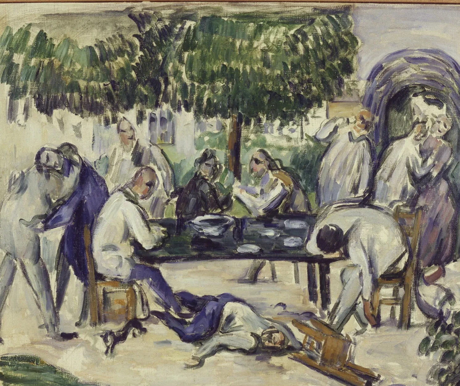 Les Ivrognes, Paul Cézanne