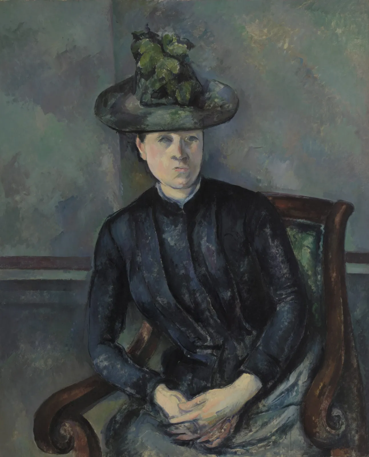 Madame Cézanne au chapeau vert, Paul Cézanne