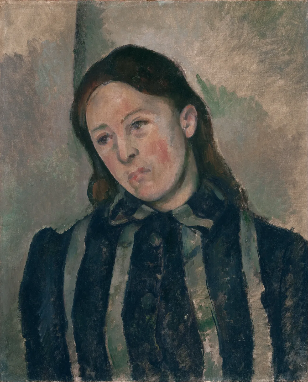 Madame Cézanne aux cheveux dénoués, Paul Cézanne